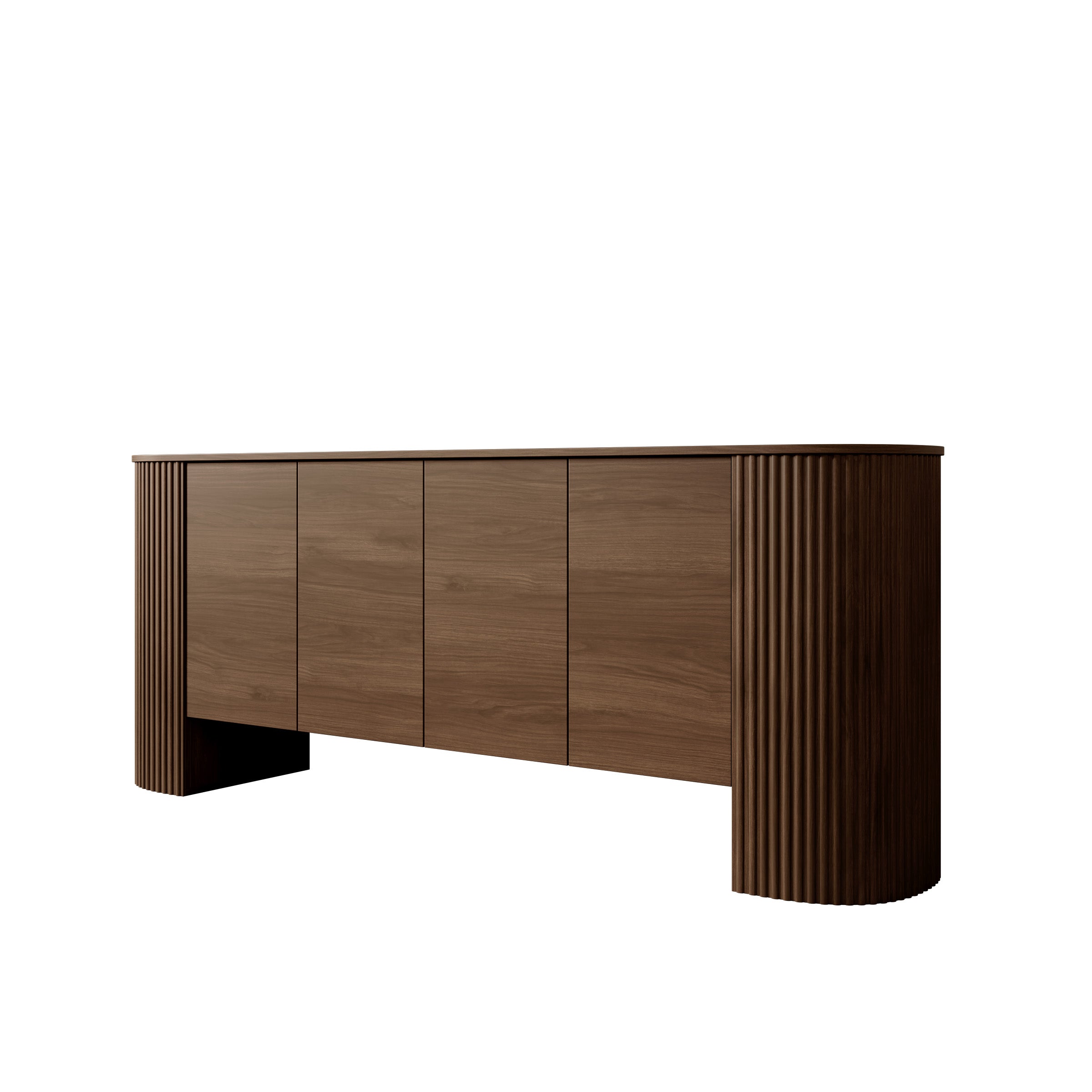 Cirello - Dressoir - Walnootpatroon - 200x45x80 cm