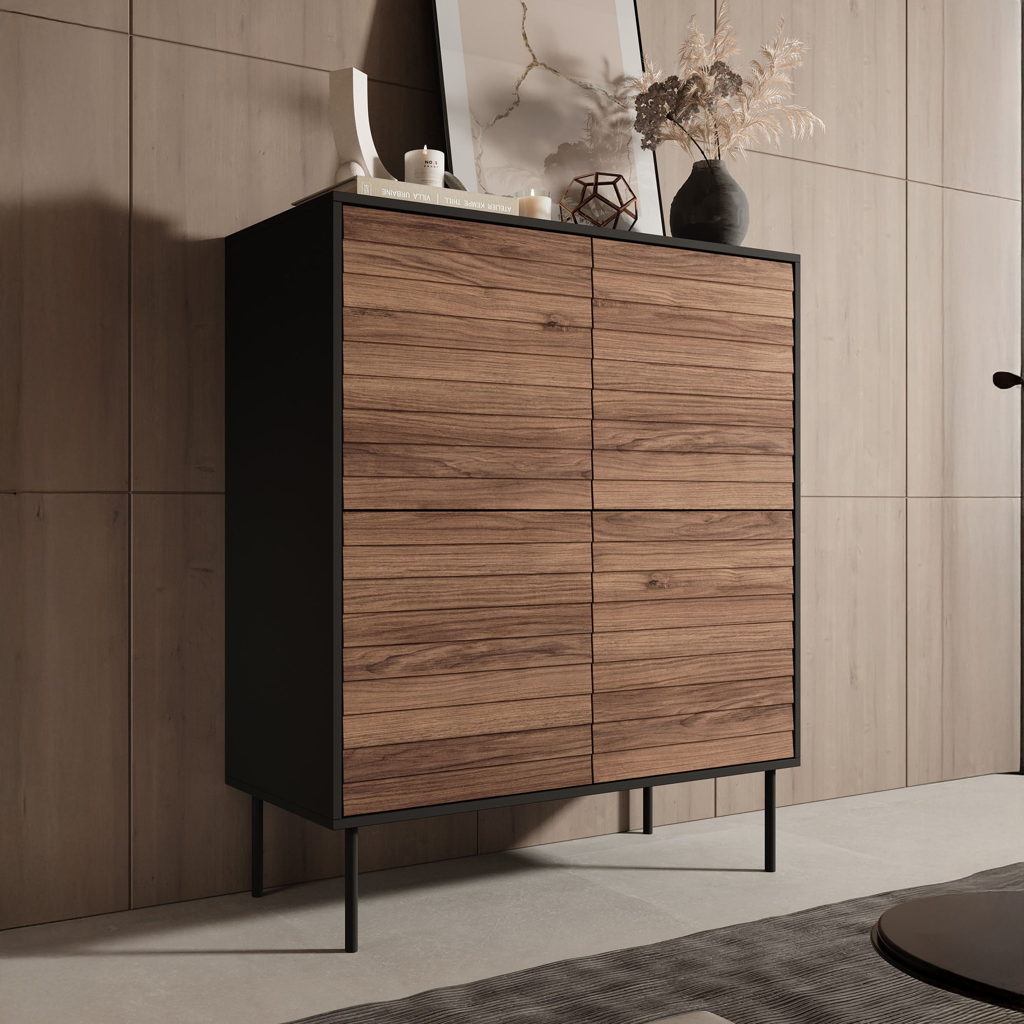 Cordoba - Dressoir - Eiken - 102x40x118 cm
