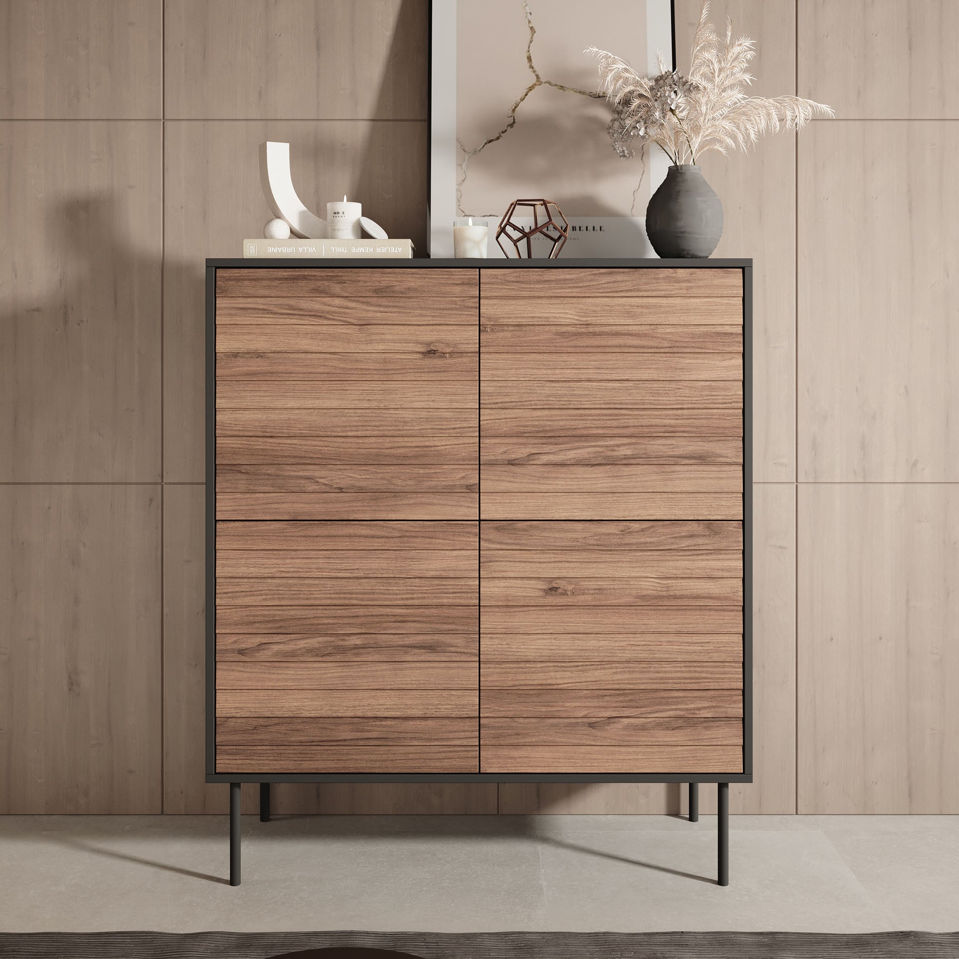 Cordoba - Dressoir - Eiken - 102x40x118 cm