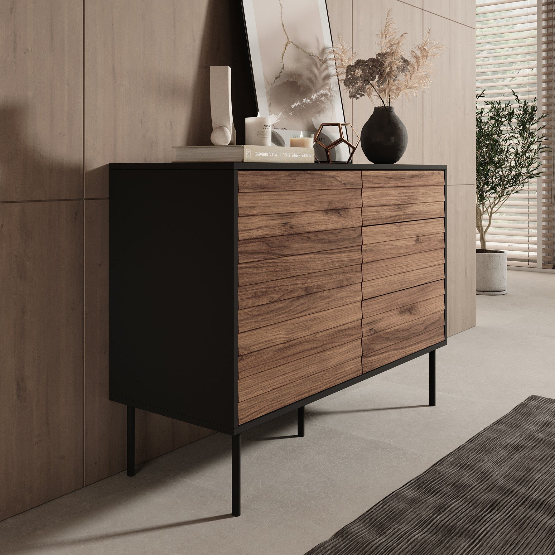 Cordoba - Dressoir - Eiken - 120x40x81 cm