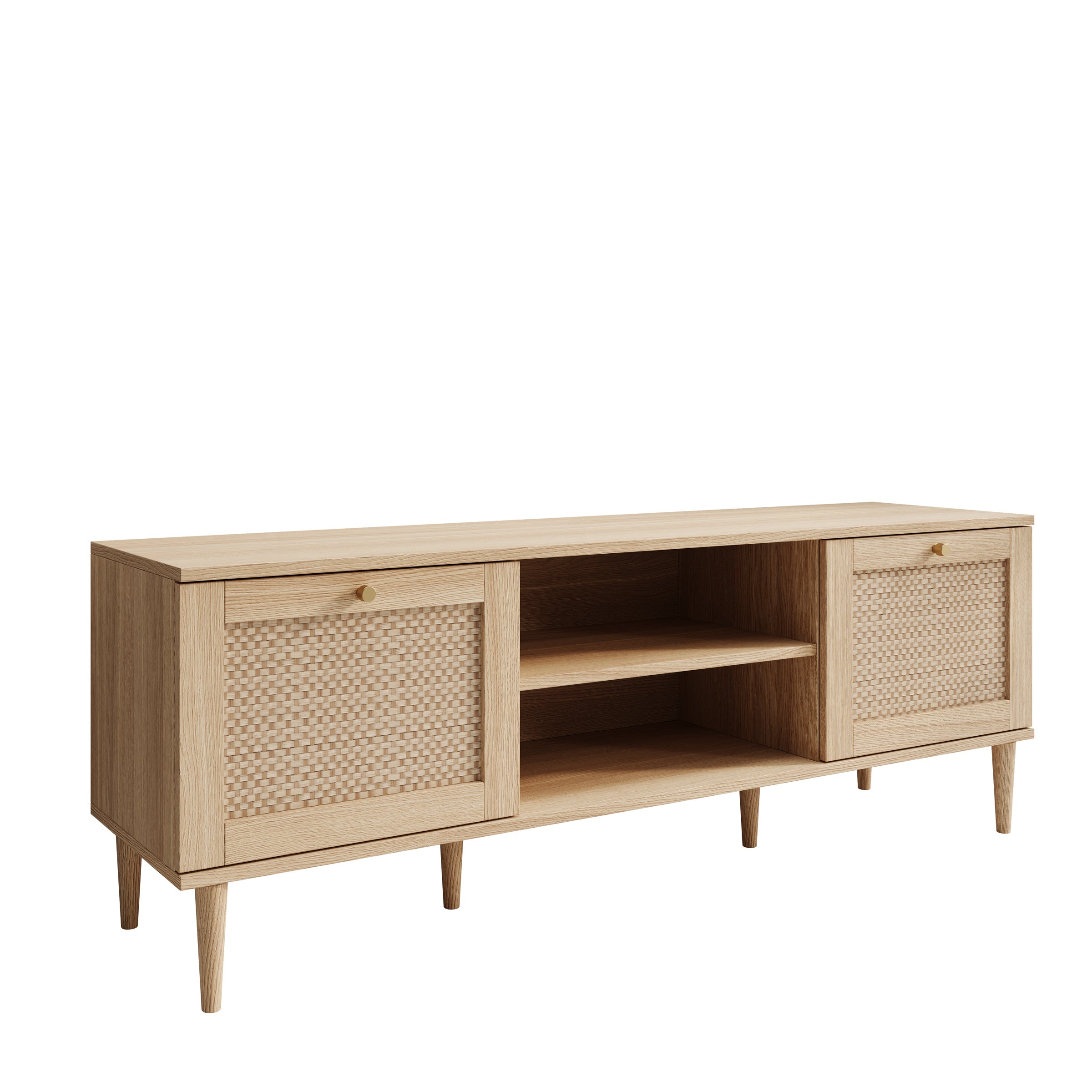 Crimson - TV-Meubel - Eiken - 160x41x58 cm