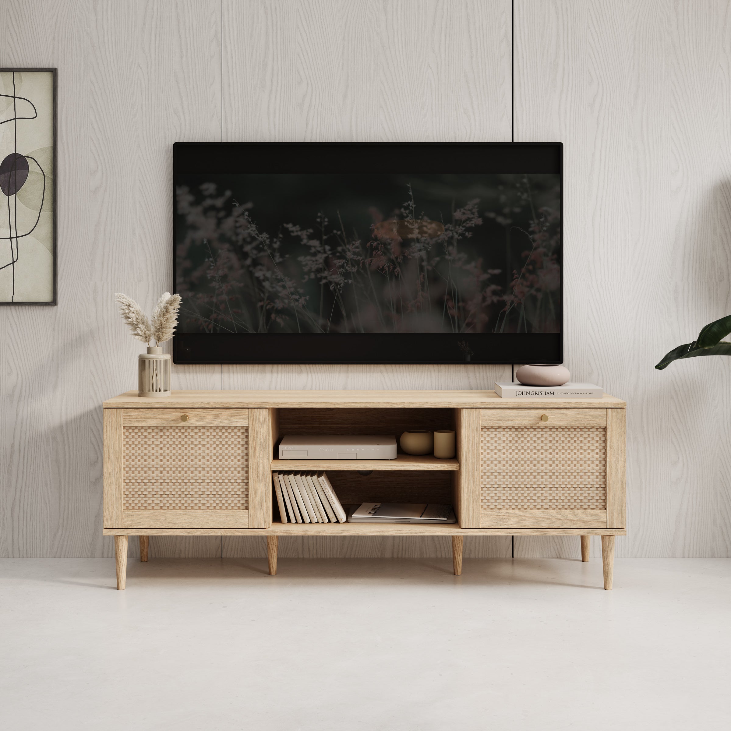 Crimson - TV-Meubel - Eiken - 160x41x58 cm