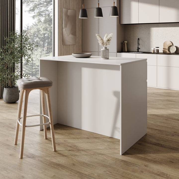 Culla - Keukeneiland - Wit - 120x74x95 cm