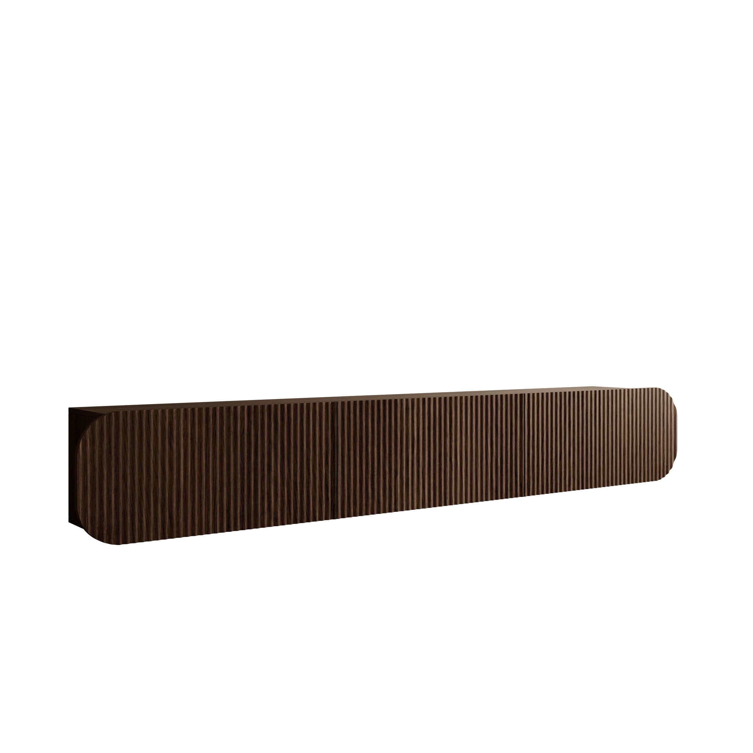 Cunucu - TV-Meubel - Walnootpatroon - 220x36x36 cm