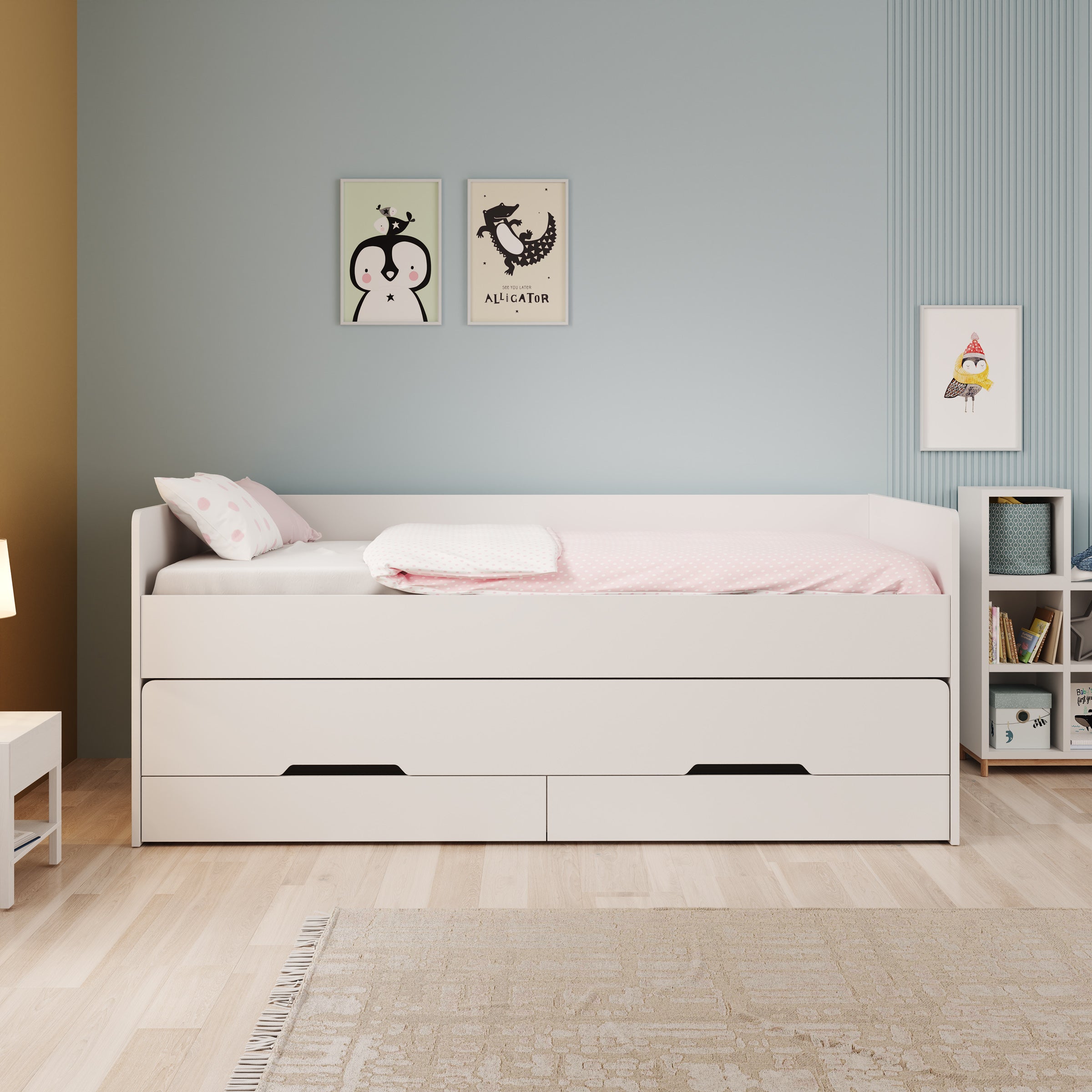 Daiquiri - Kinderbed - Wit - 203x94x83 cm