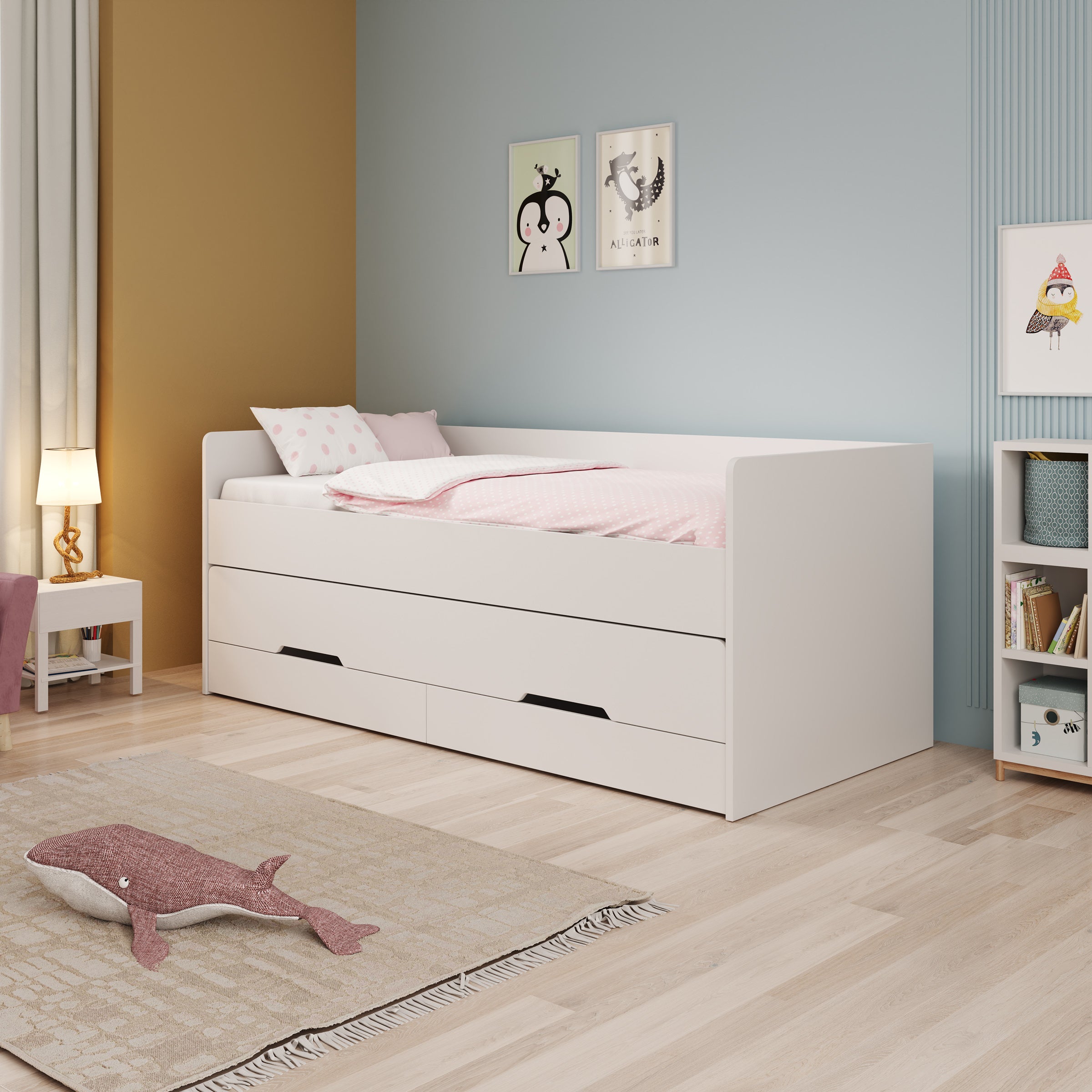 Daiquiri - Kinderbed - Wit - 203x94x83 cm