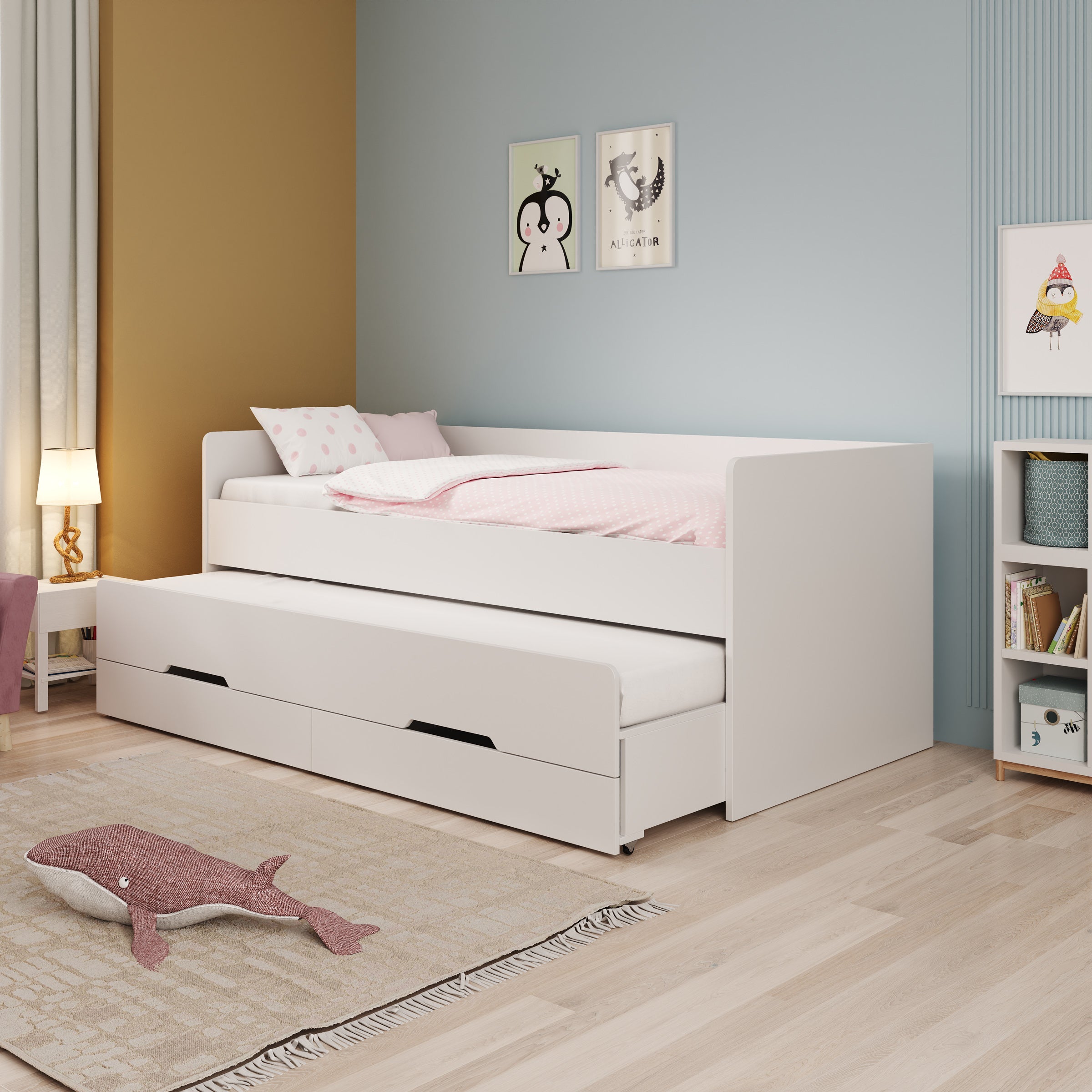 Daiquiri - Kinderbed - Wit - 203x94x83 cm