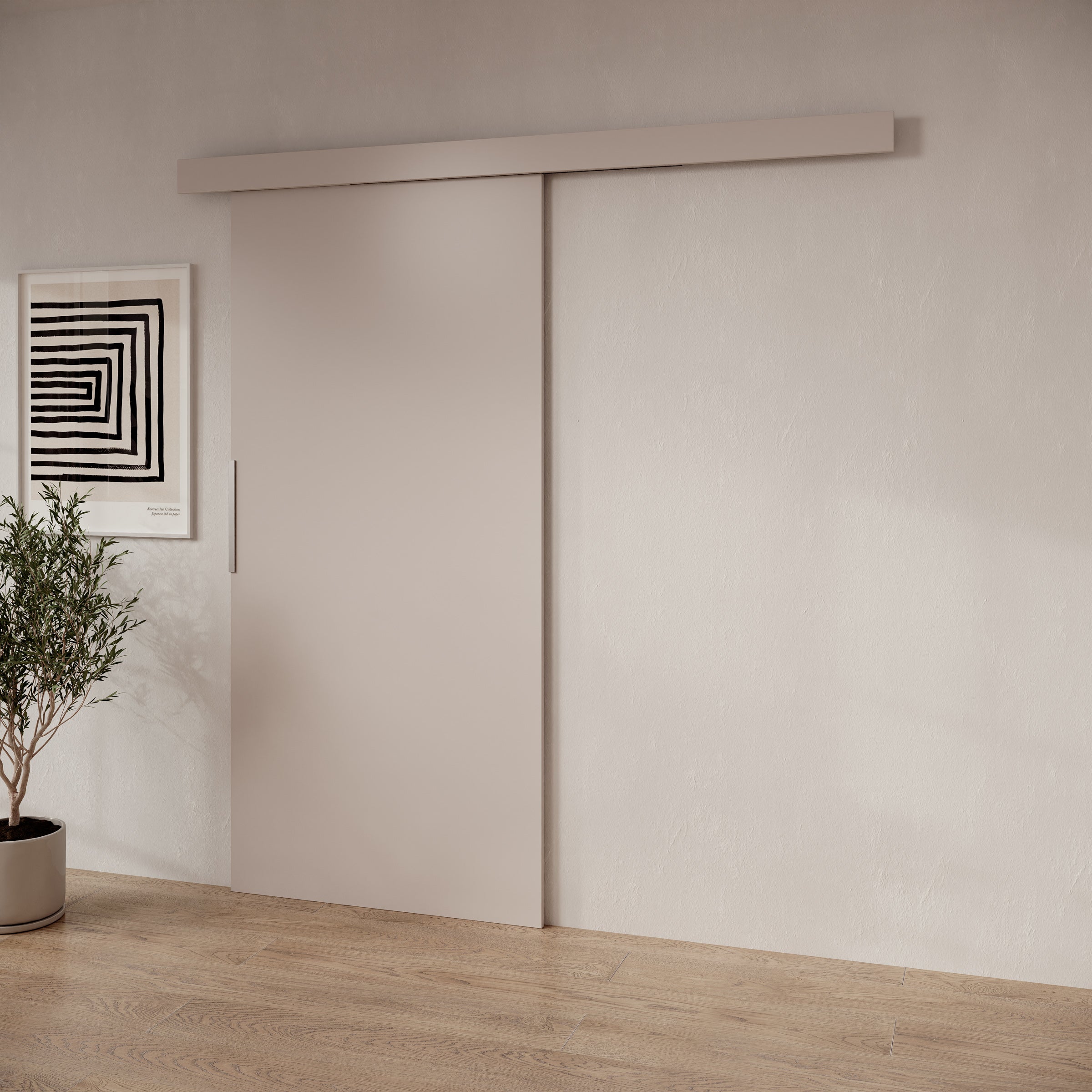 Darian - Schuifdeur - Beige - 96x205 cm