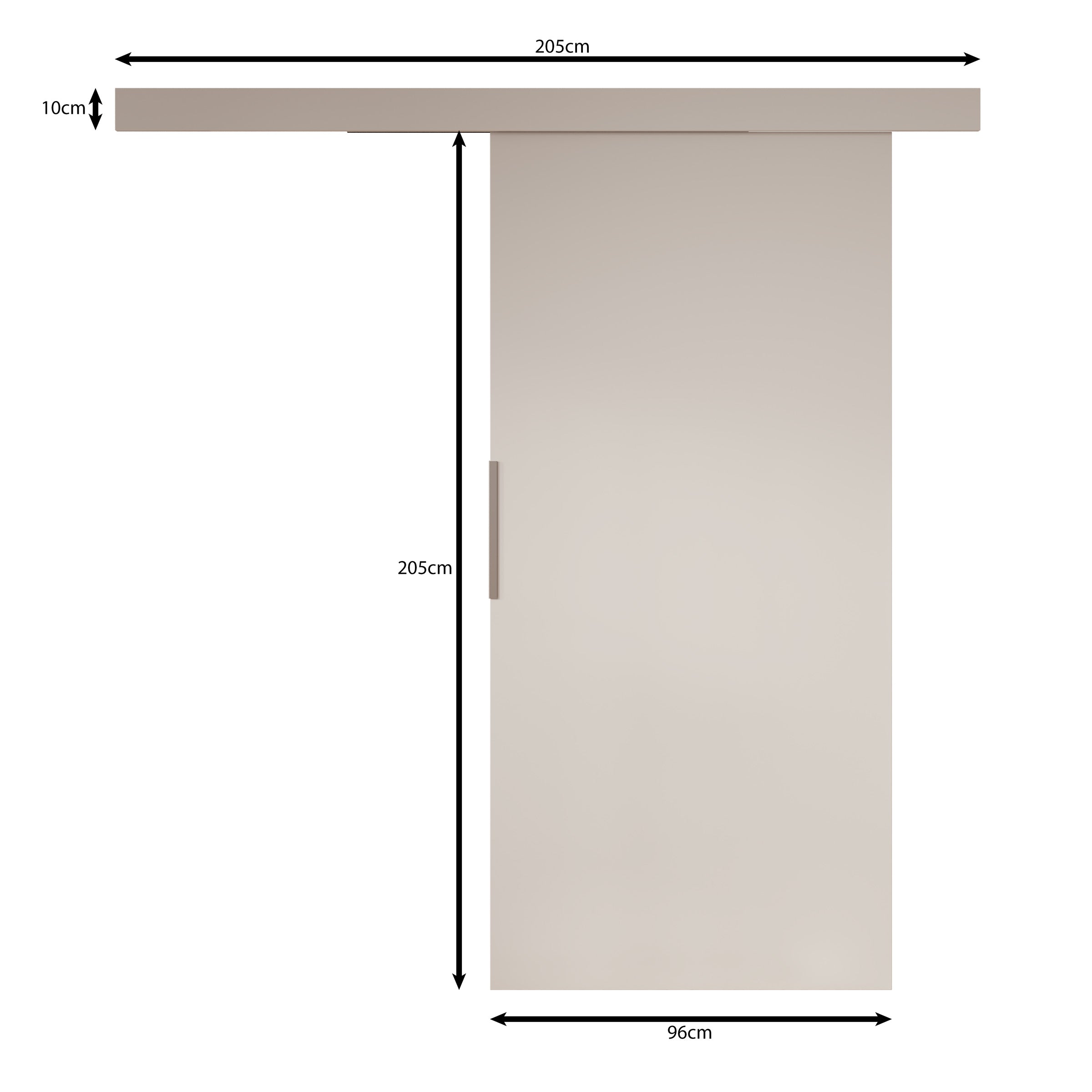 Darian - Schuifdeur - Wit - 96x205 cm