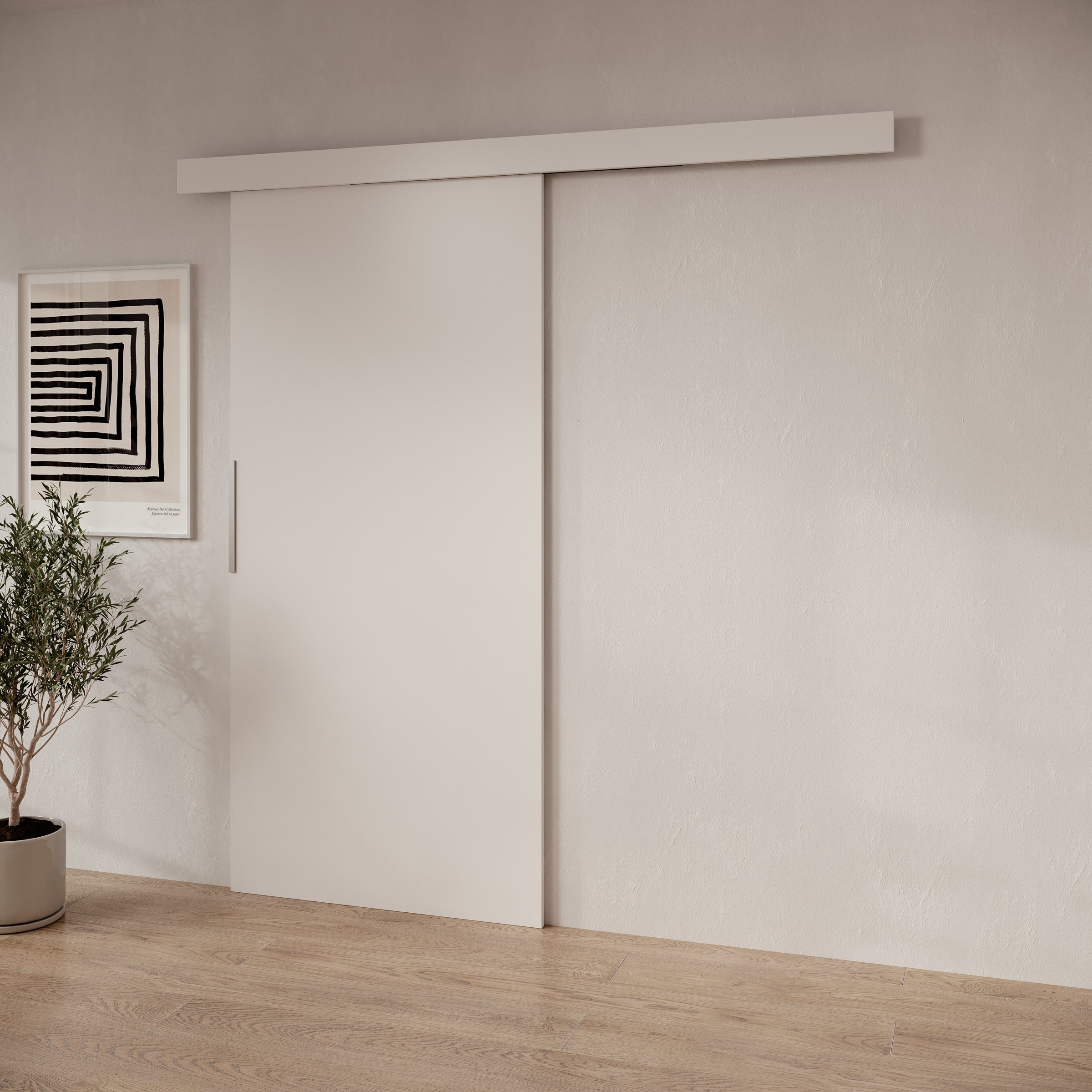 Darian - Schuifdeur - Wit - 96x205 cm