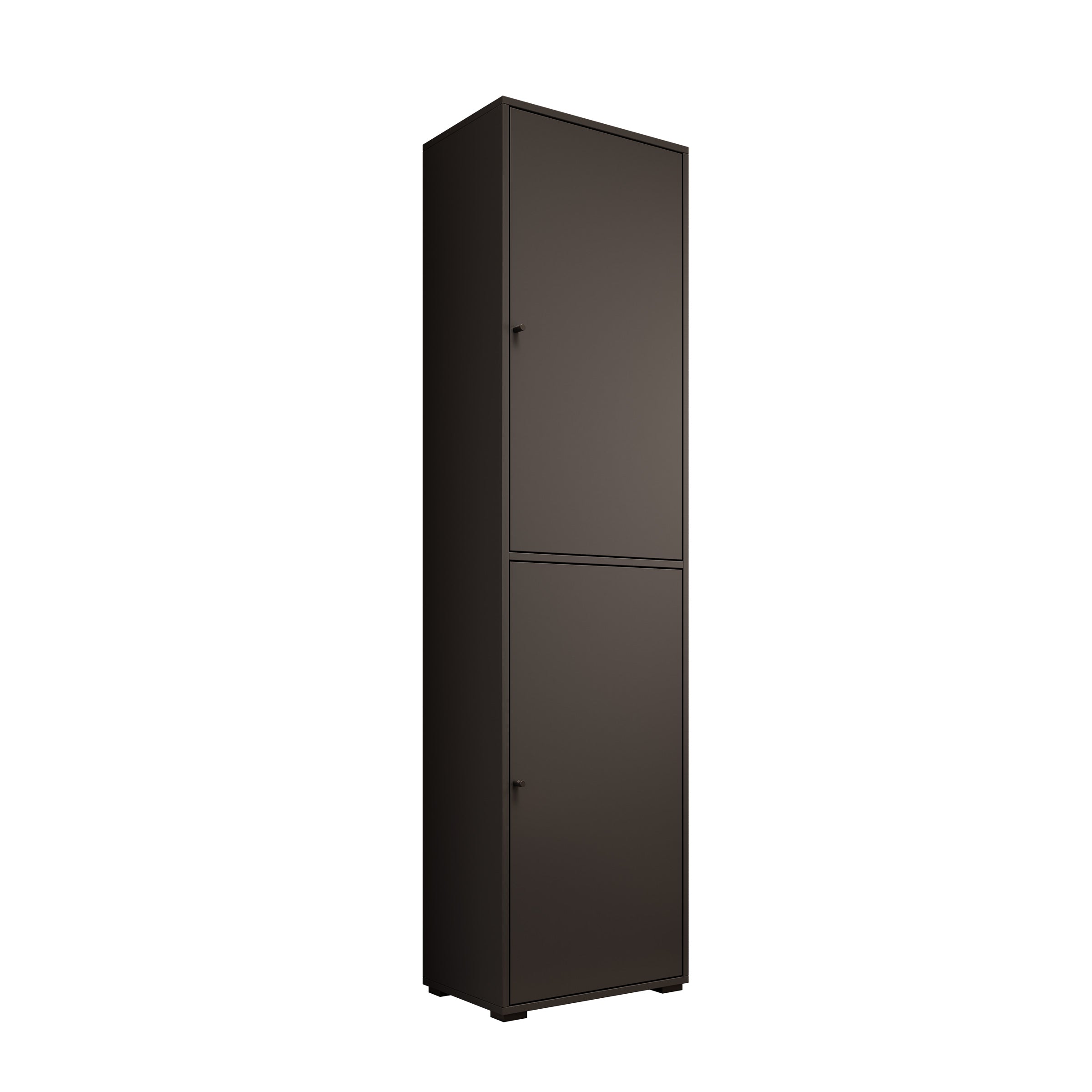 Deacon - Schoenenkast - Zwart - 50x33x190 cm