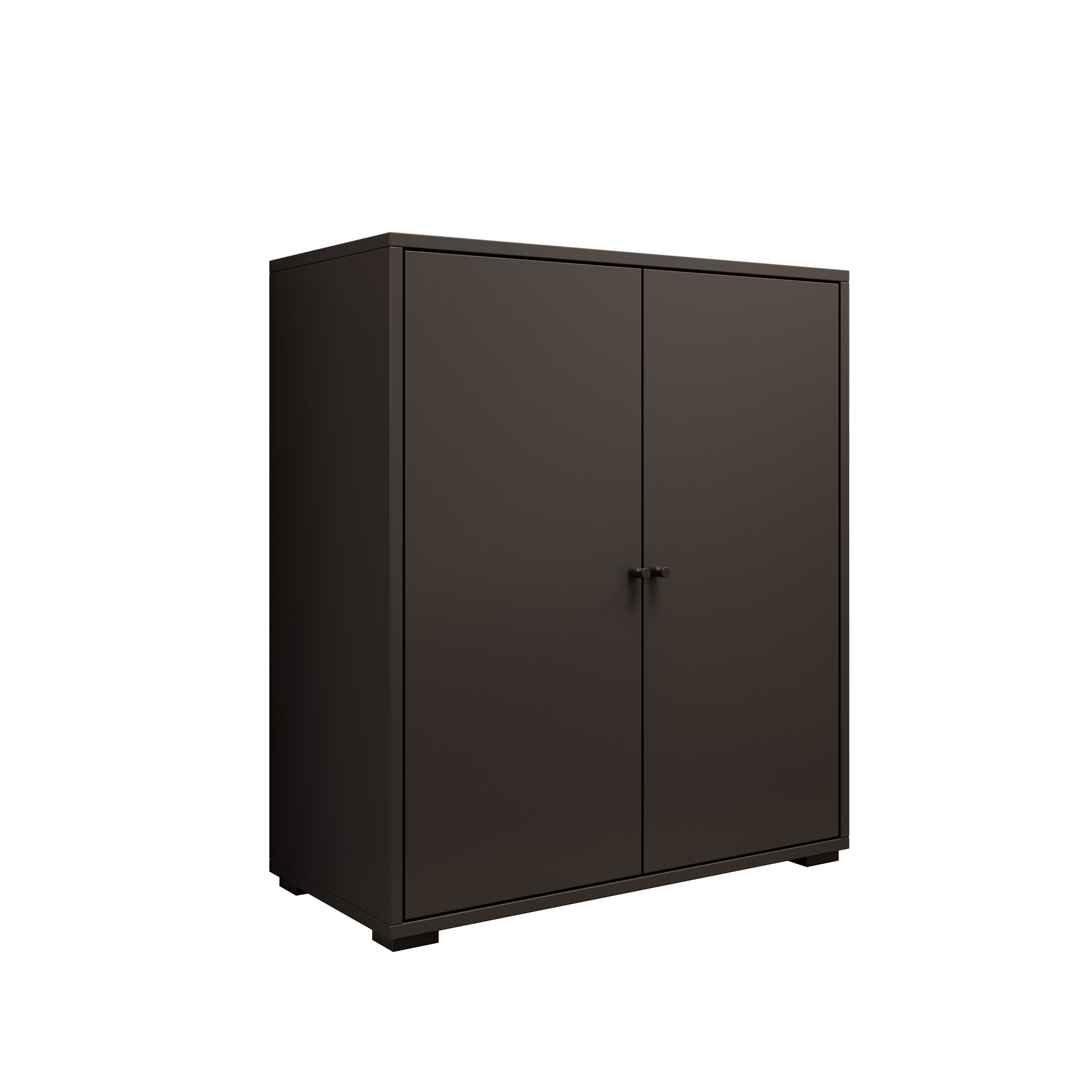 Deacon - Schoenenkast - Zwart - 70x33x78 cm