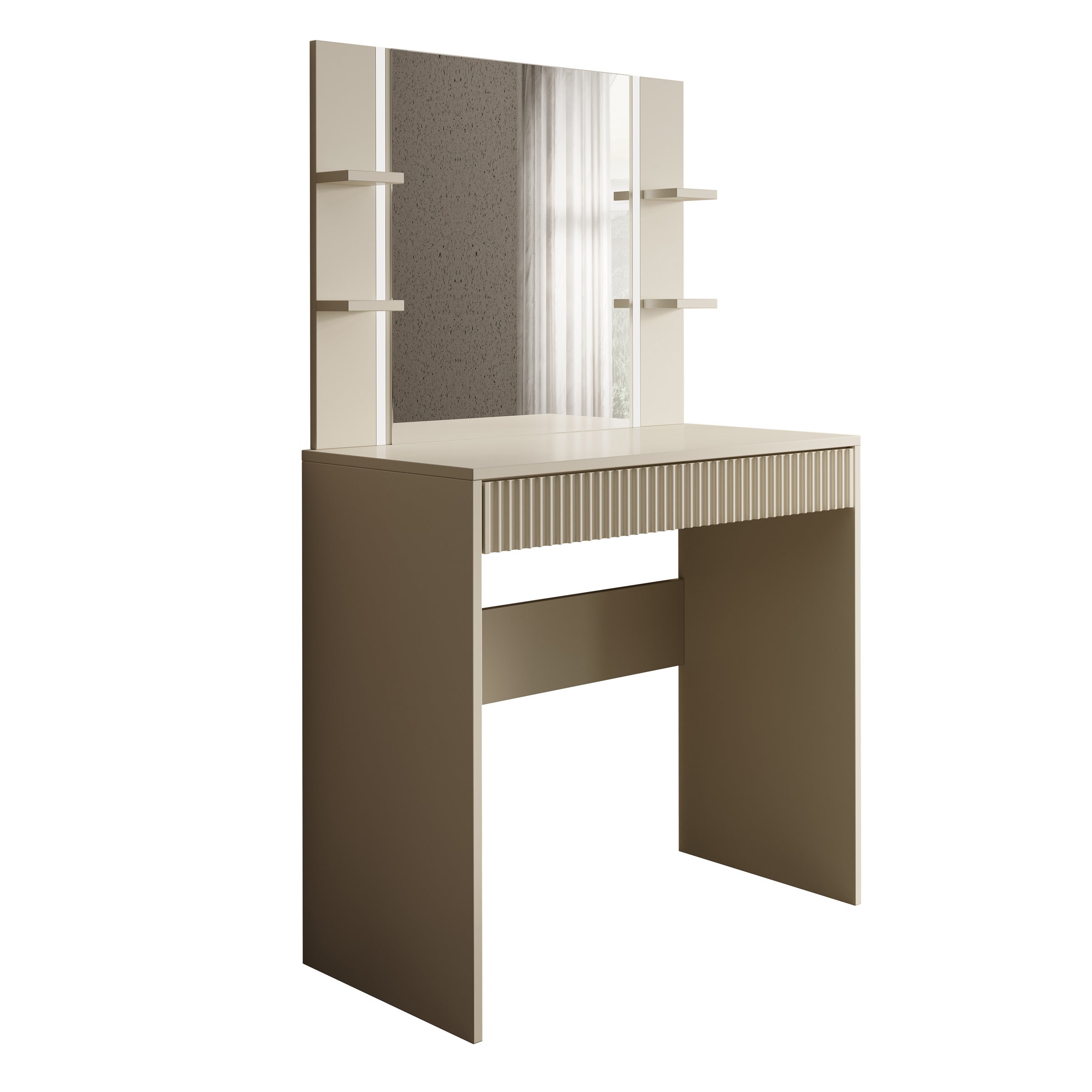 Delaware - Kaptafel - Beige - 80x40 cm