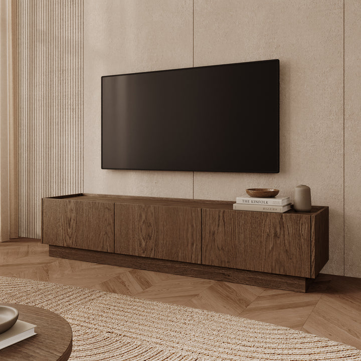 Delven - TV-Meubel - Walnootpatroon - 170x40x37 cm