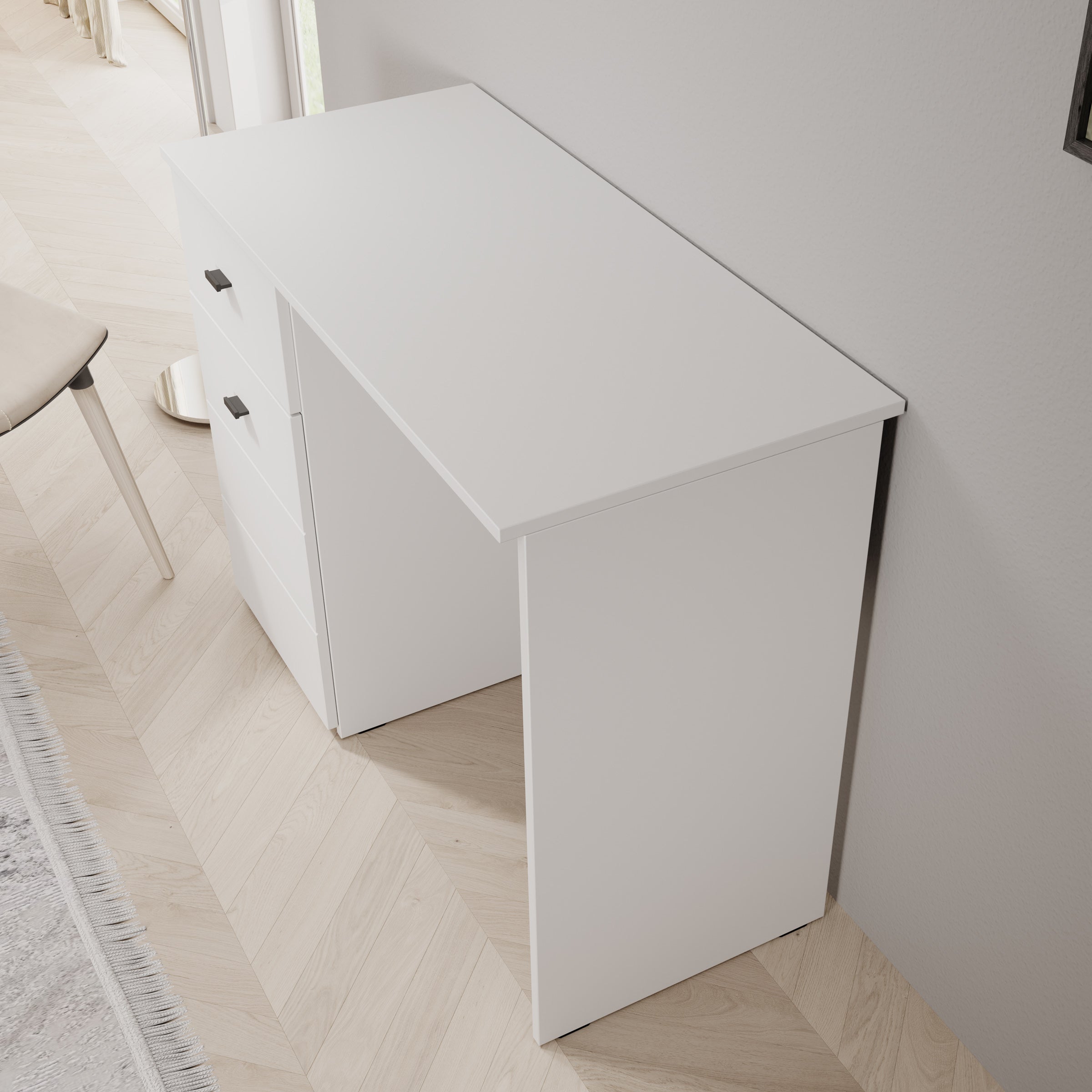 Denso - Bureau - Wit - 98x45x74 cm