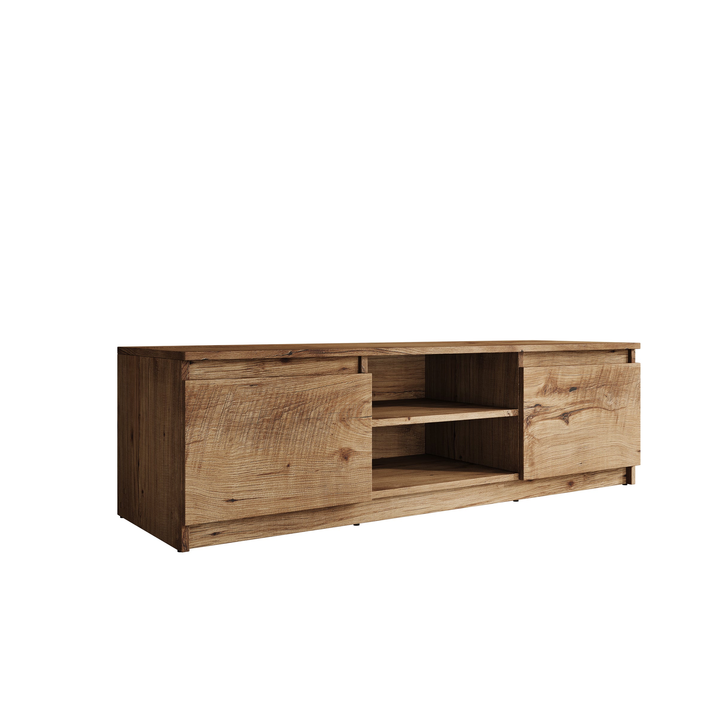 Diaz - TV-Meubel - Eiken - 120x38x36 cm