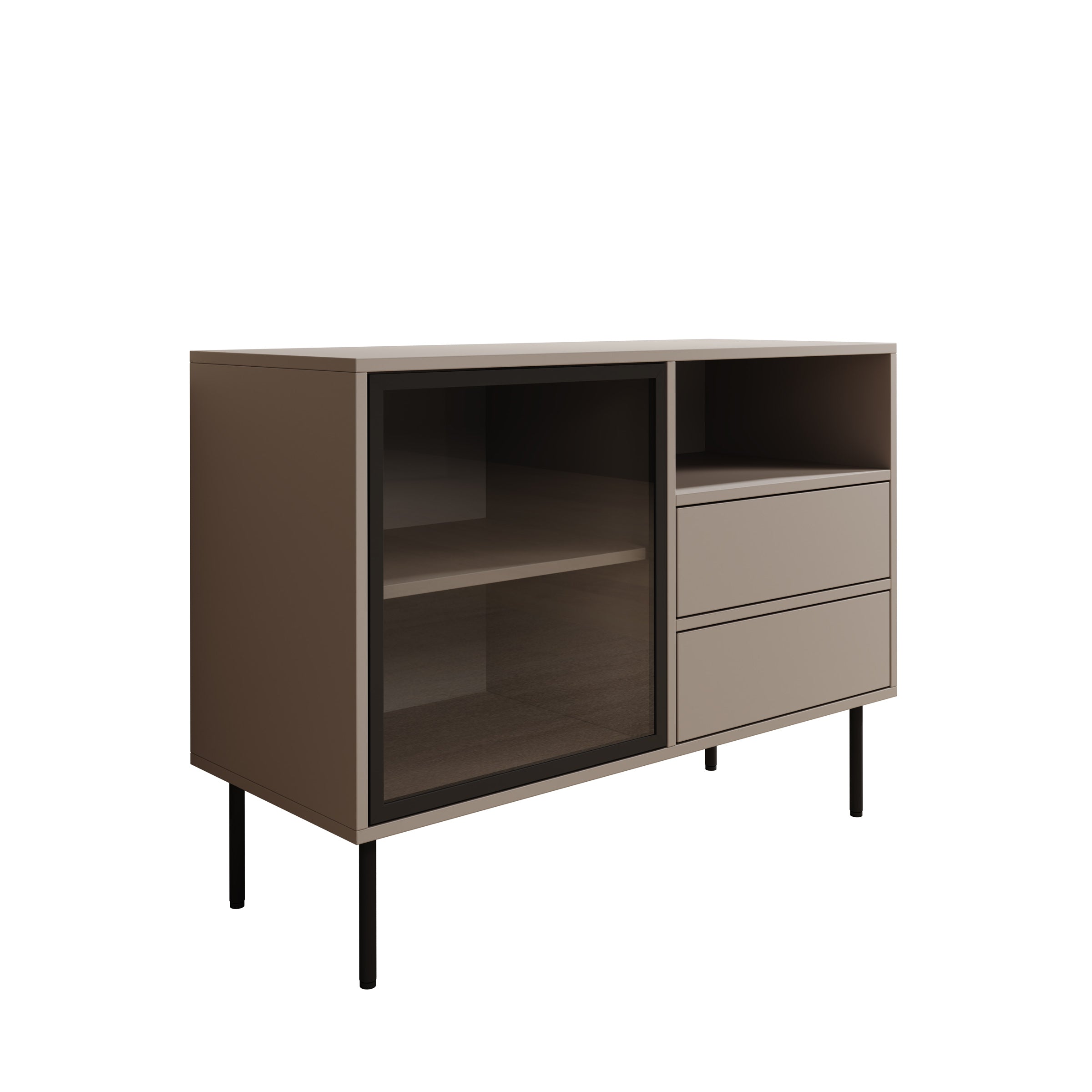 Dimora - Dressoir - Beige - 100x40x80 cm