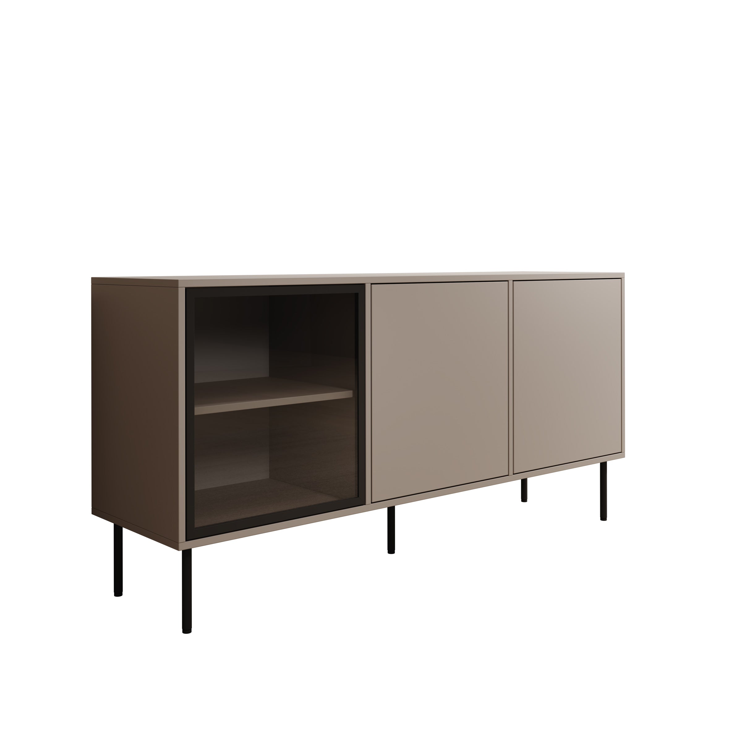 Dimora - Dressoir - Beige - 151x40x75 cm