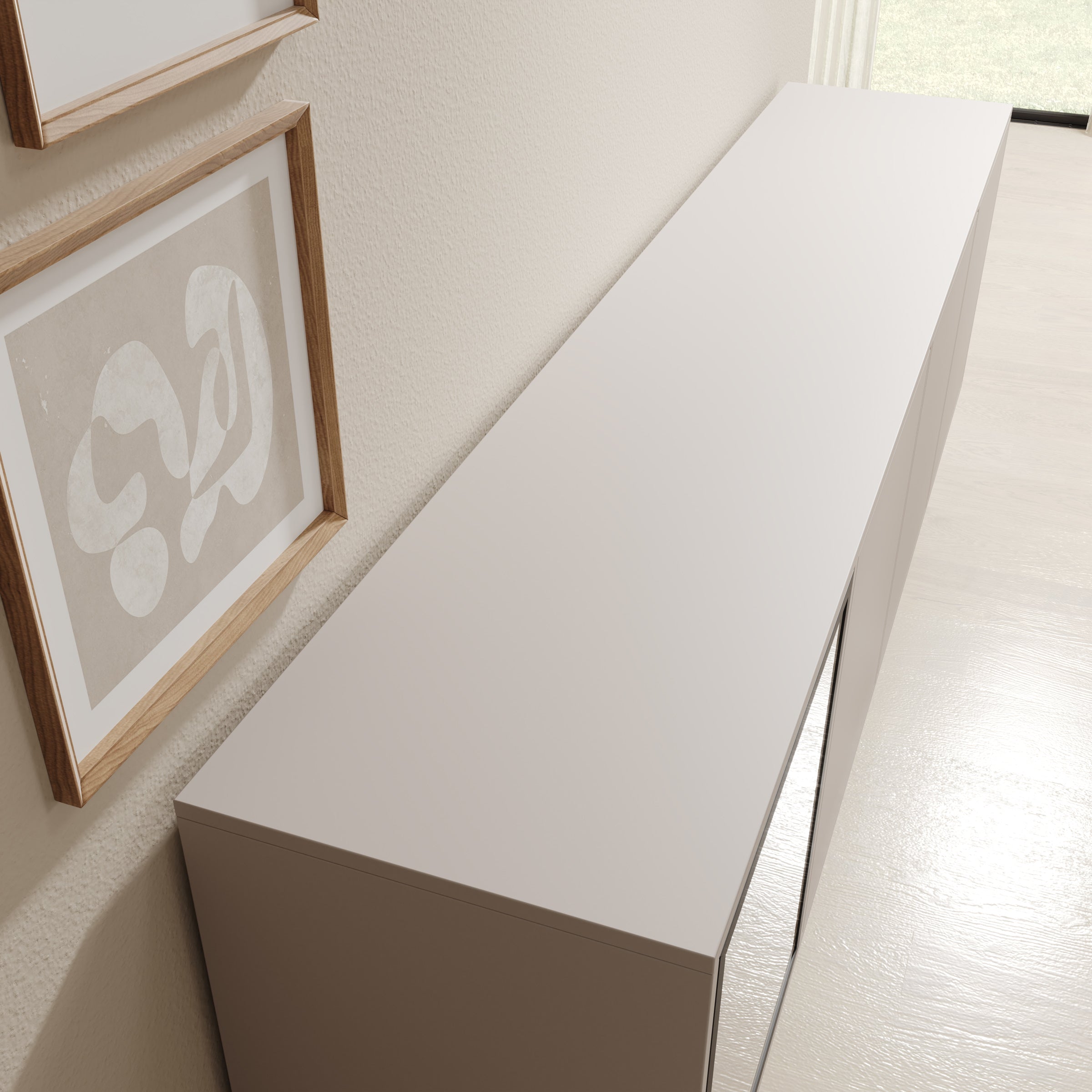 Dimora - Dressoir - Beige - 200x40x75 cm