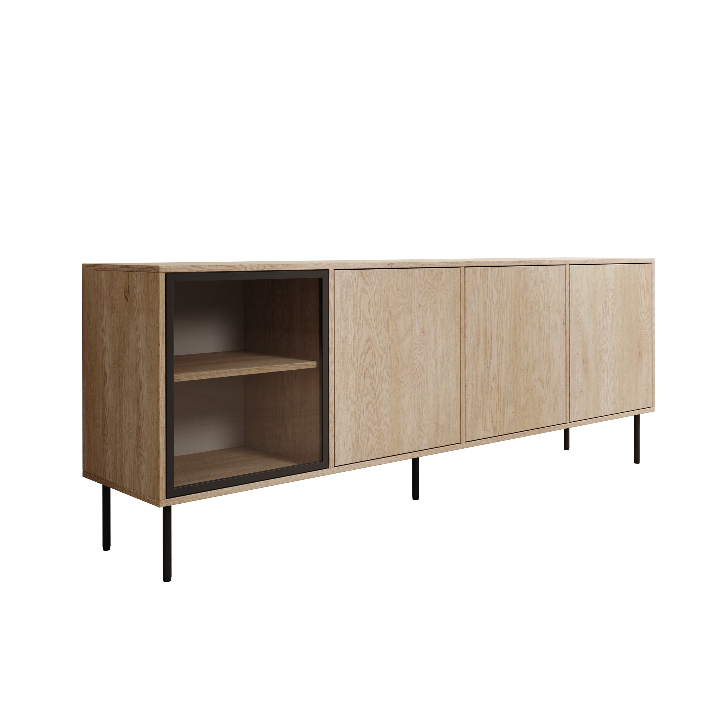 Dimora - Dressoir - Eikenpatroon - 200x40x75 cm