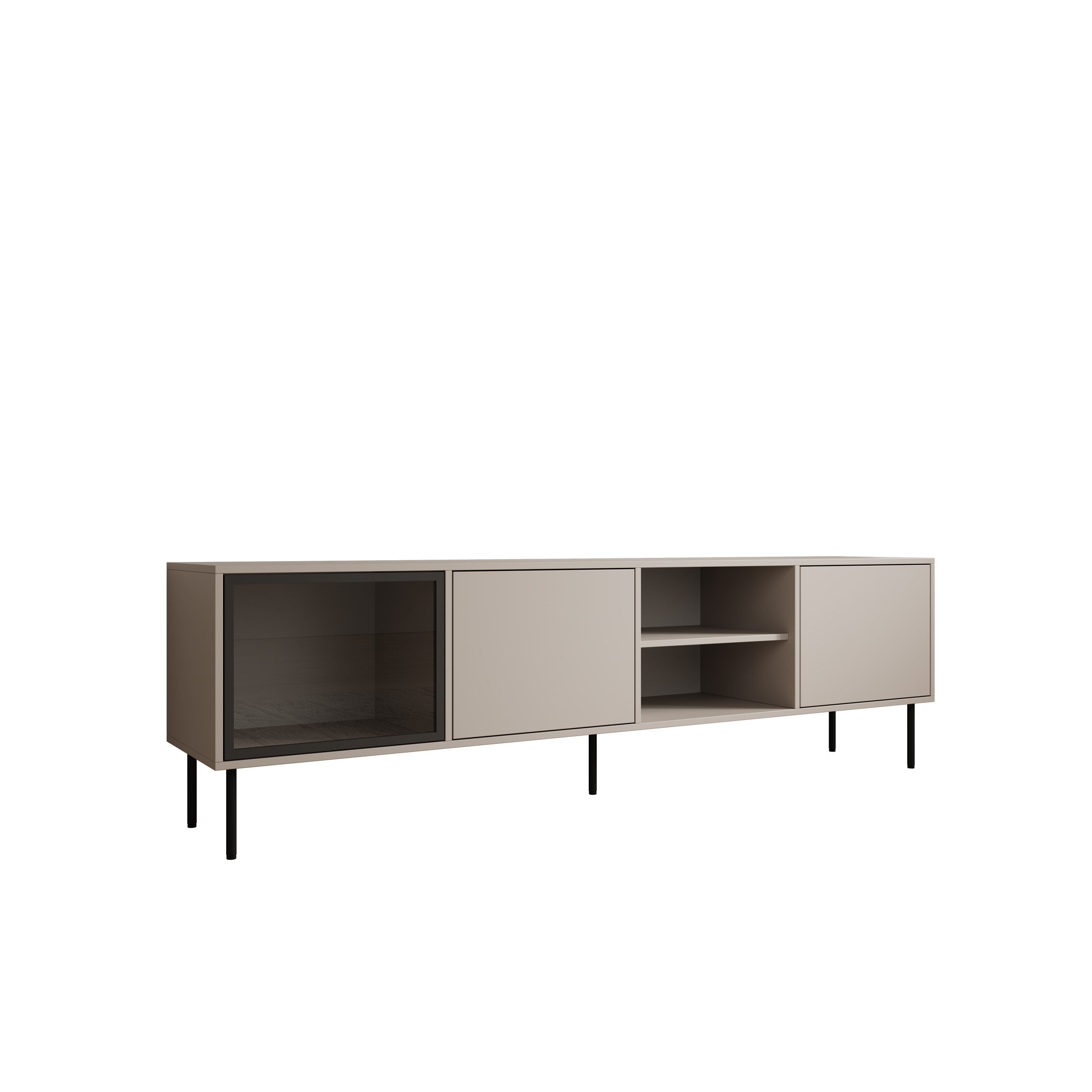 Dimora - TV-Meubel - Beige - 201x40x60 cm