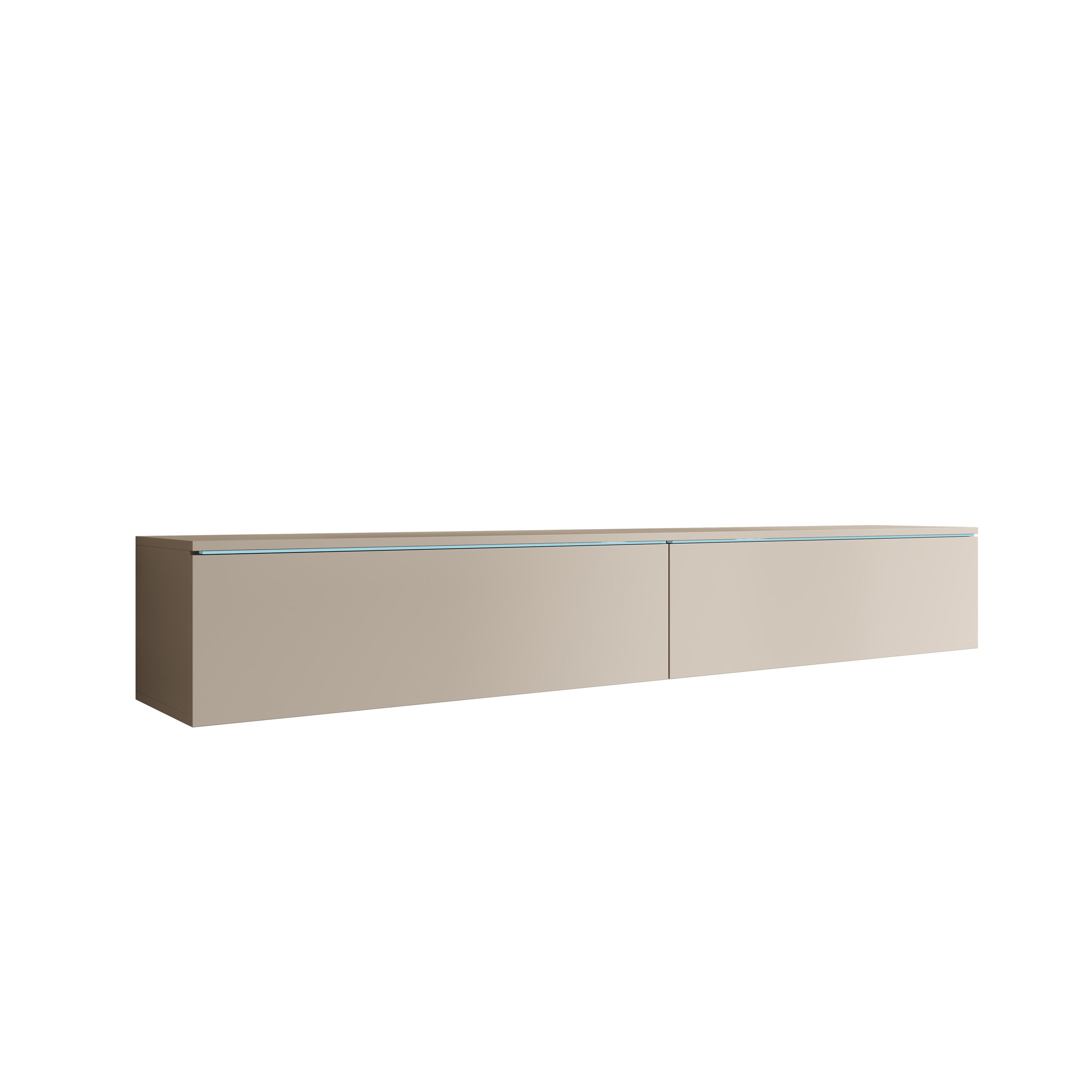 Dixon - TV-Meubel - Beige - 180x33x30 cm