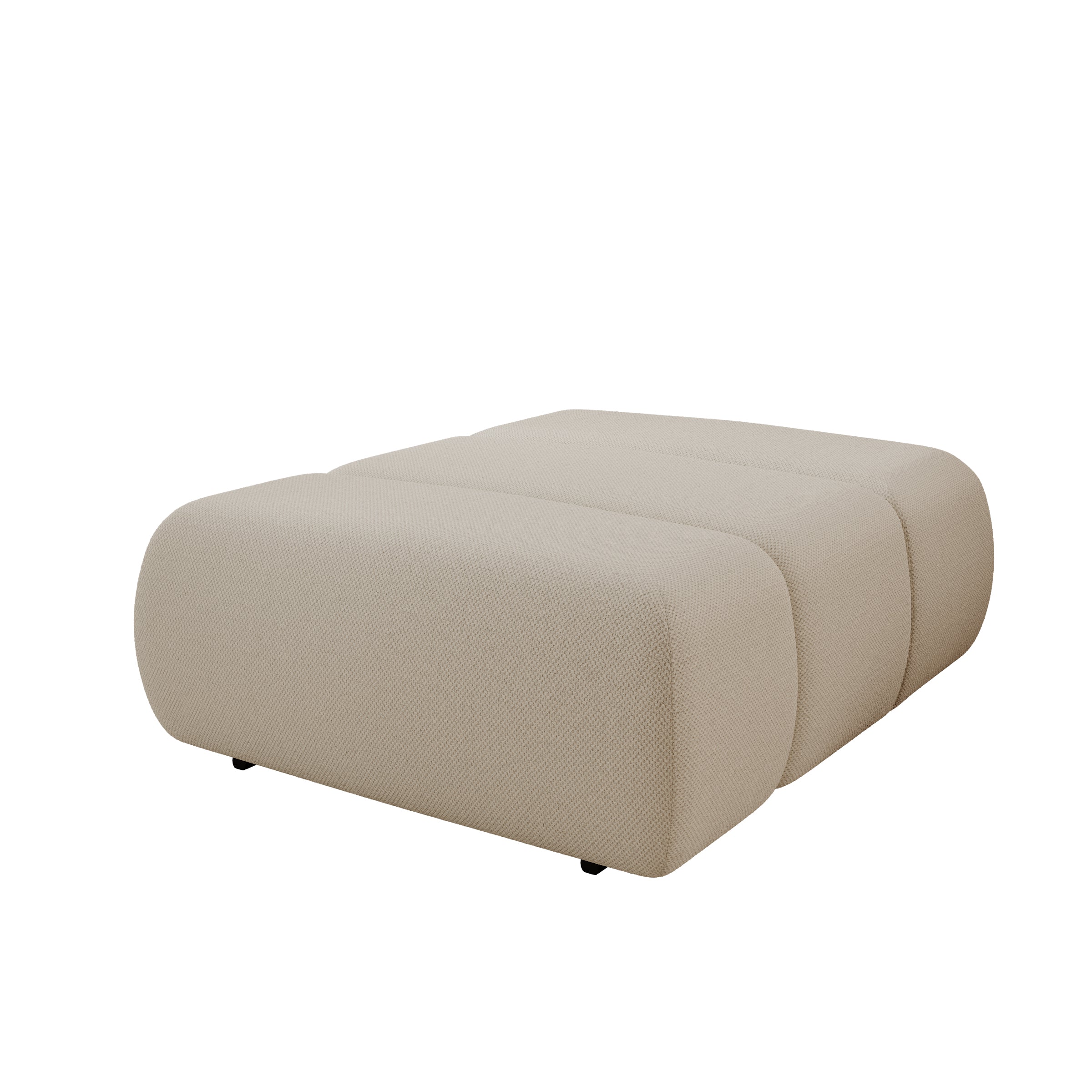 Dolo - Fauteuil - Stof beige - 98x129x82 cm