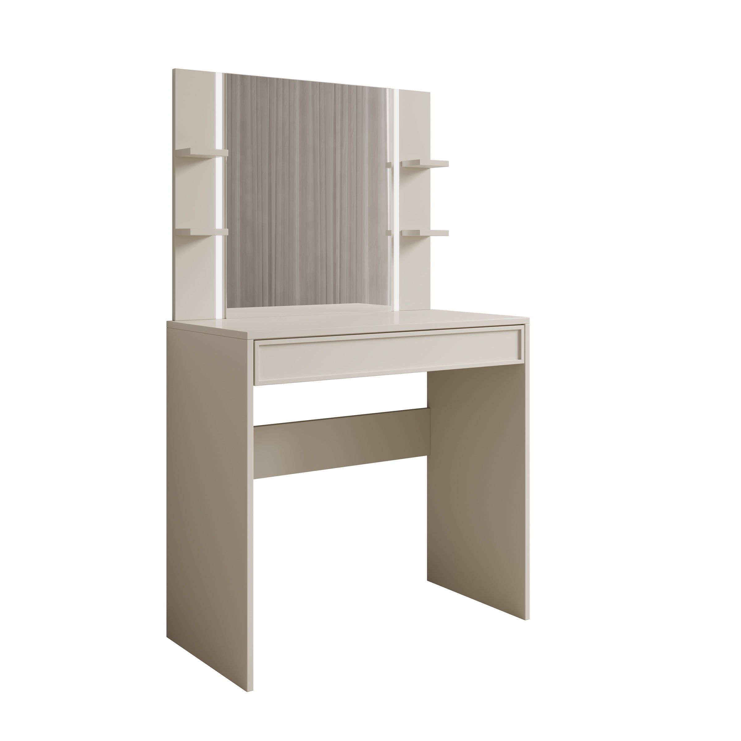 Dominica - Kaptafel - Beige - 80x40x136 cm