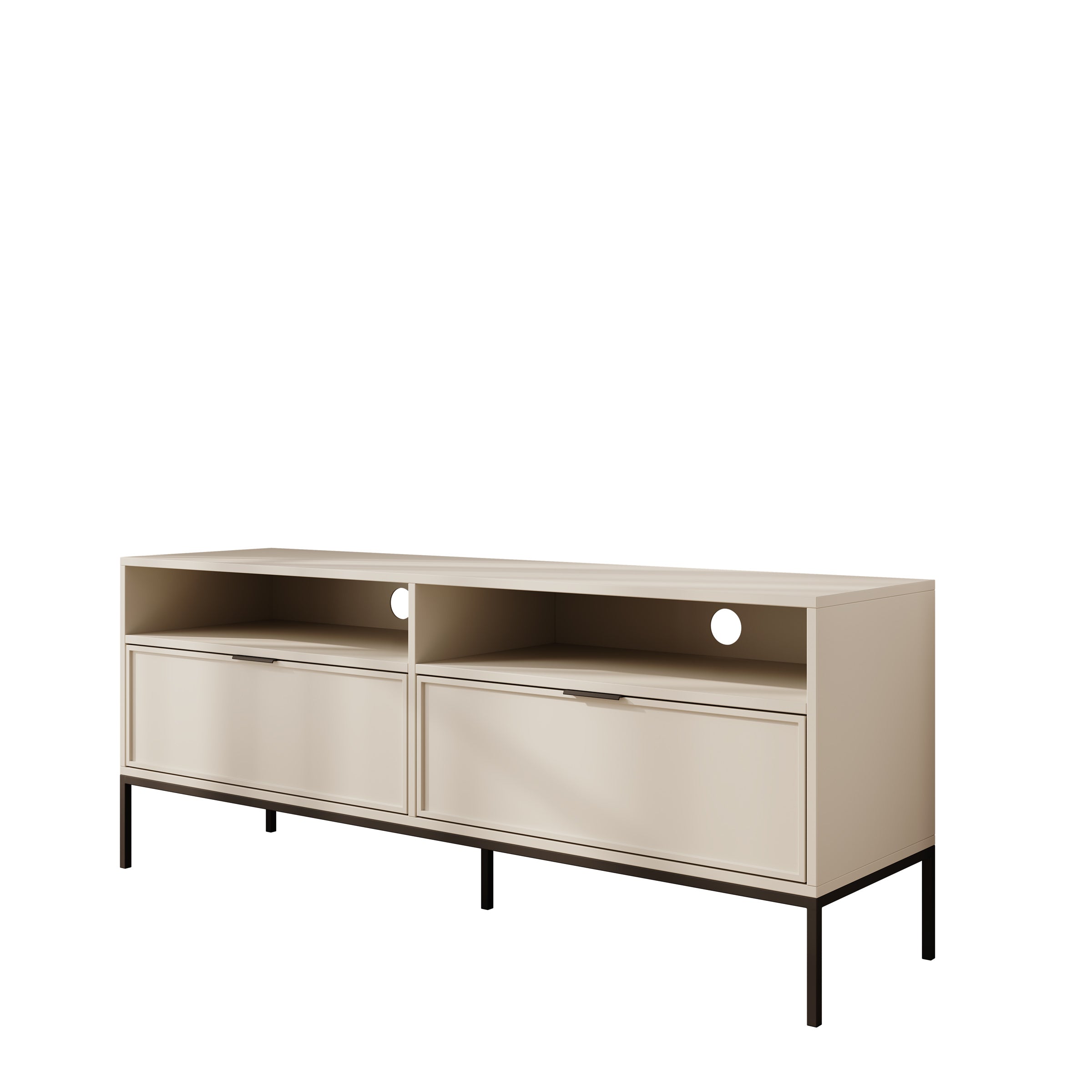 Dominica - TV-Meubel - Beige - 150x40x60 cm
