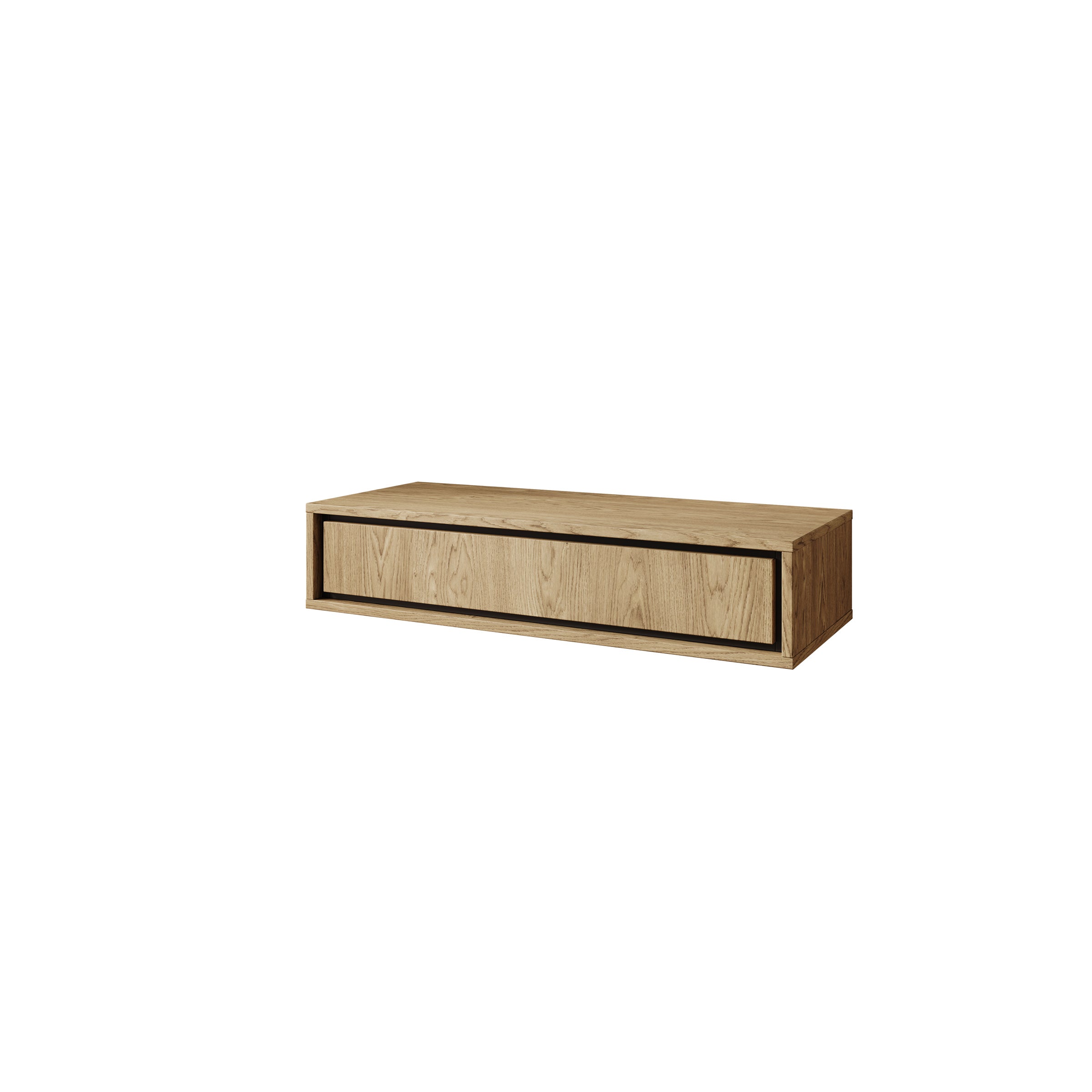 Drenn - Kaptafel - Licht eikenpatroom - 85x35x18 cm