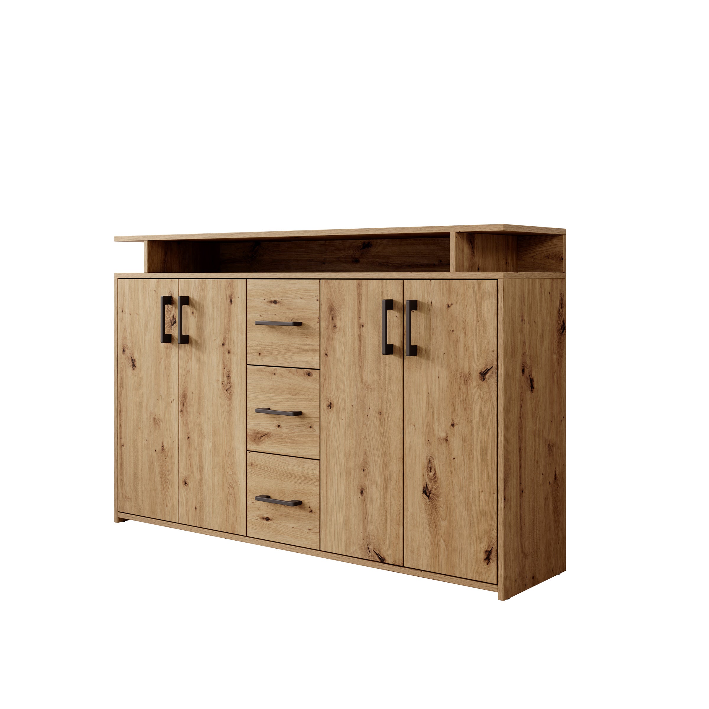Duna - Dressoir - Eikenpatroon - 139x34x90 cm