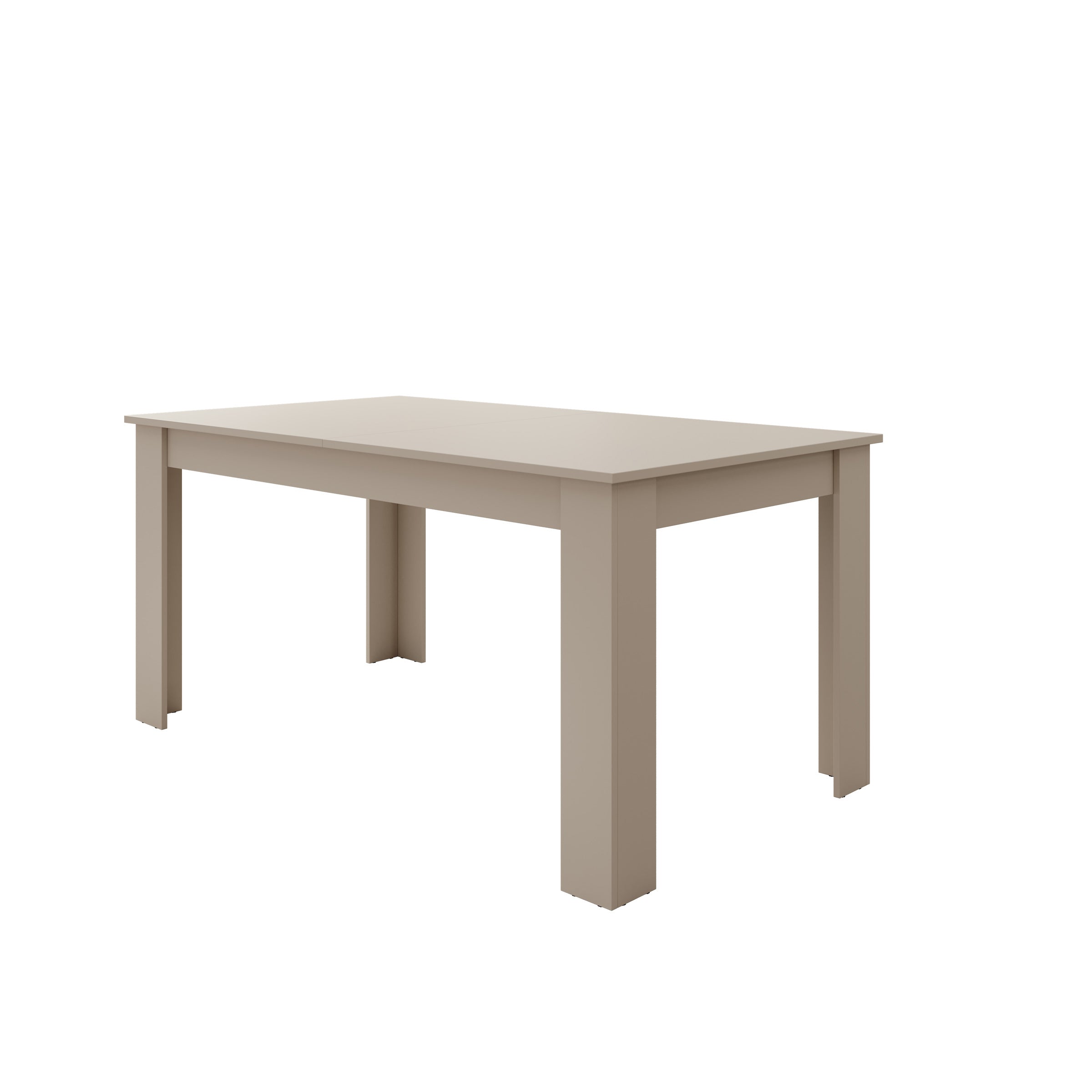 Uverta - Eetkamertafel - Beige - 166x88x75 cm