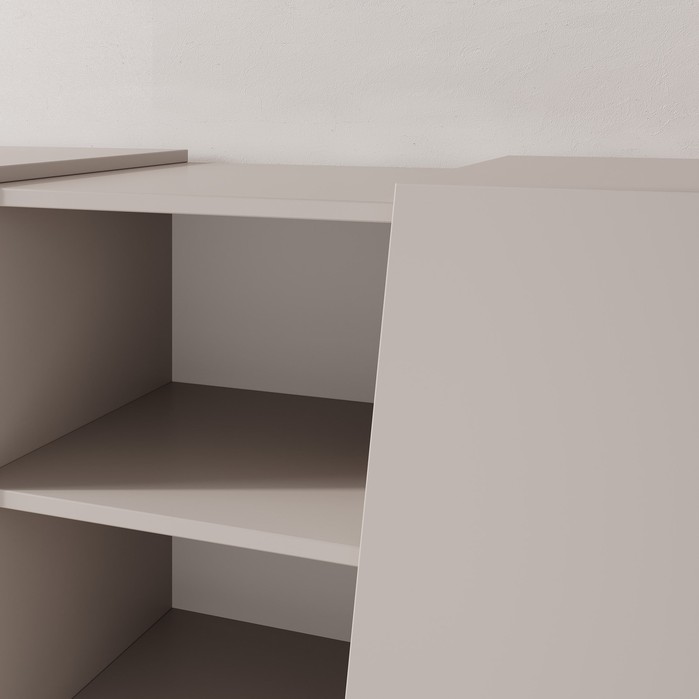 Eldric - Dressoir - Beige - 160x40x73 cm