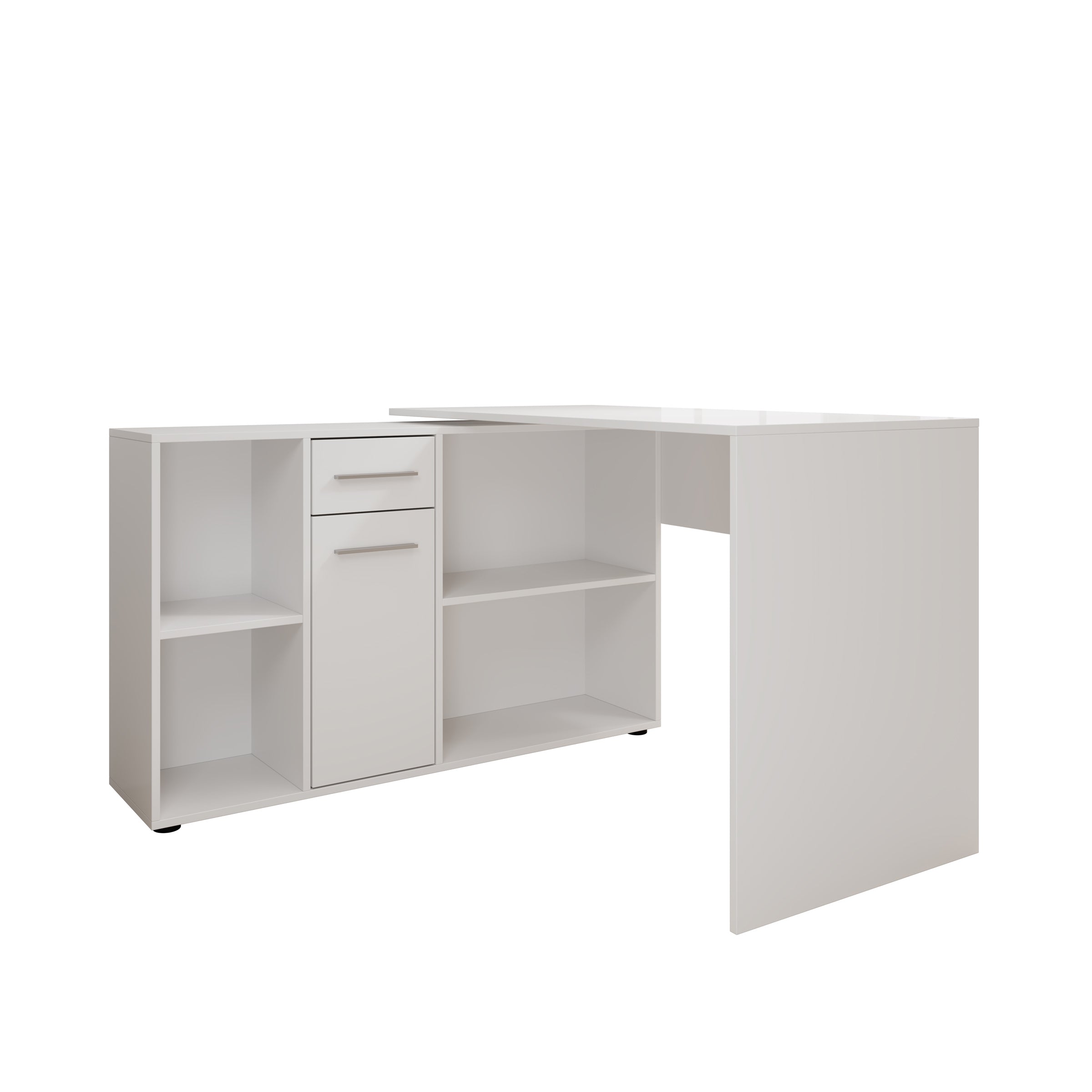 Elixir - Bureau - Wit - 121x120x75 cm