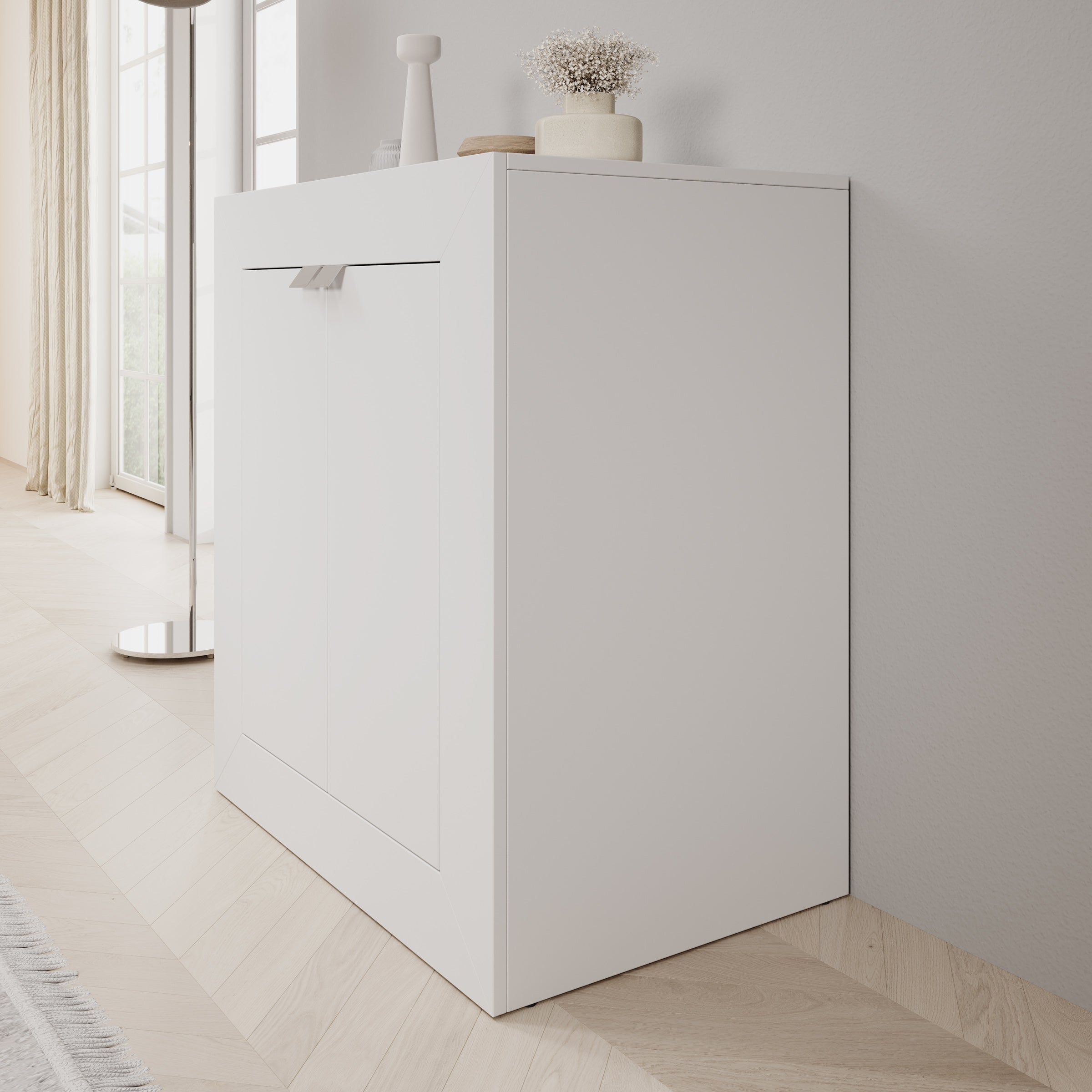 Emino - Bureau - Wit - 72x47x79 cm