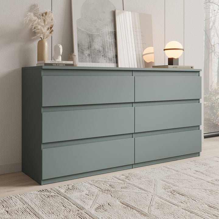 Eskar - Ladekast - Groen - 154x42x80 cm