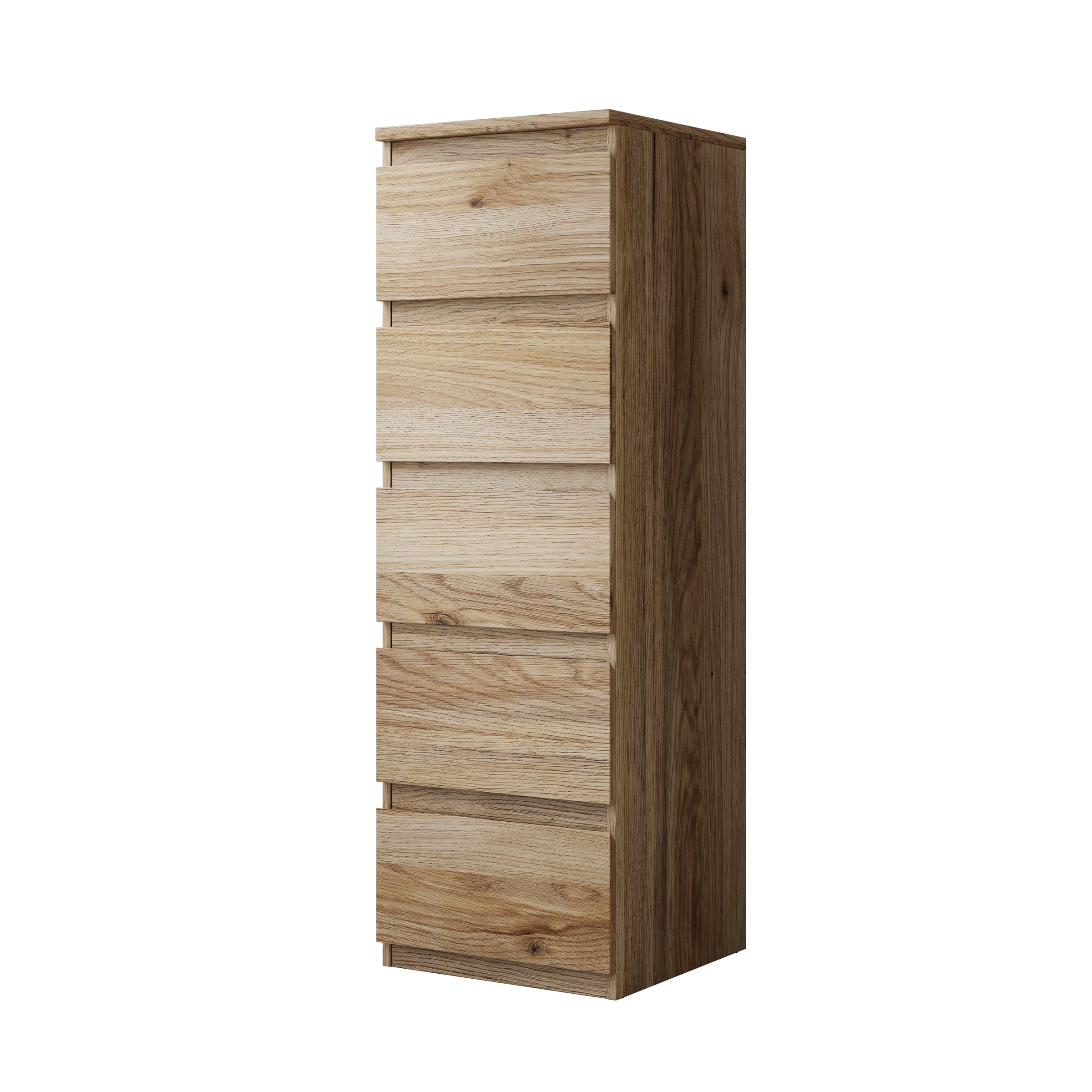 Eskar - Schoenenkast - Eikenpatroon - 42x42x128 cm