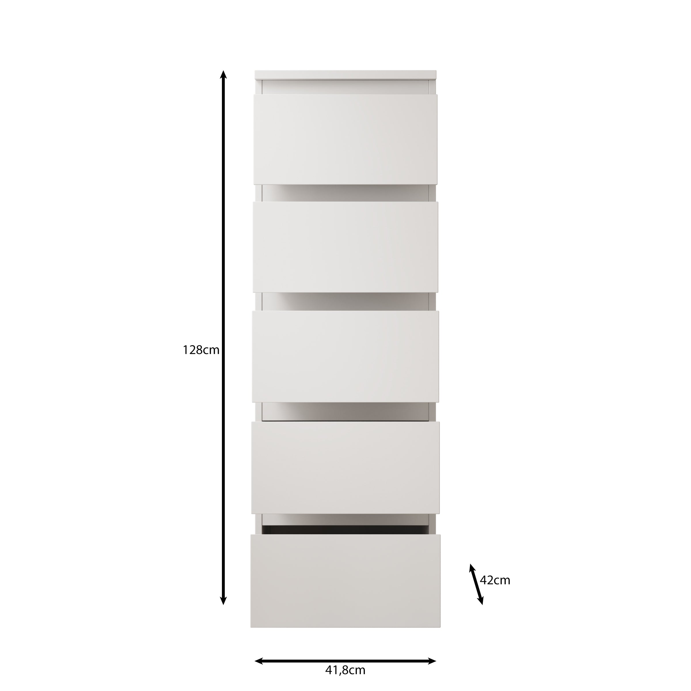 Eskar - Schoenenkast - Eikenpatroon - 42x42x128 cm