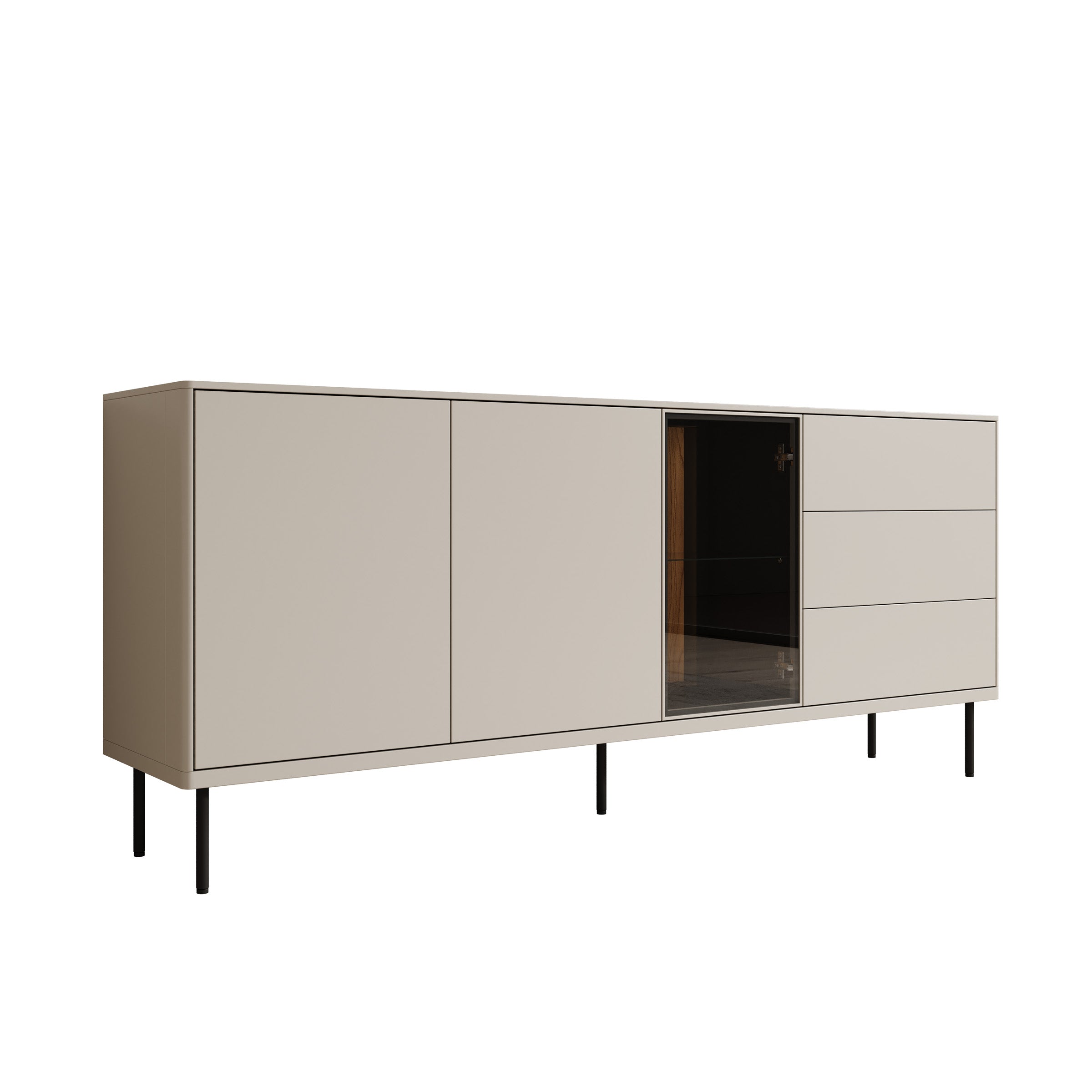 Estrella - Dressoir - Beige - 194x41x83 cm
