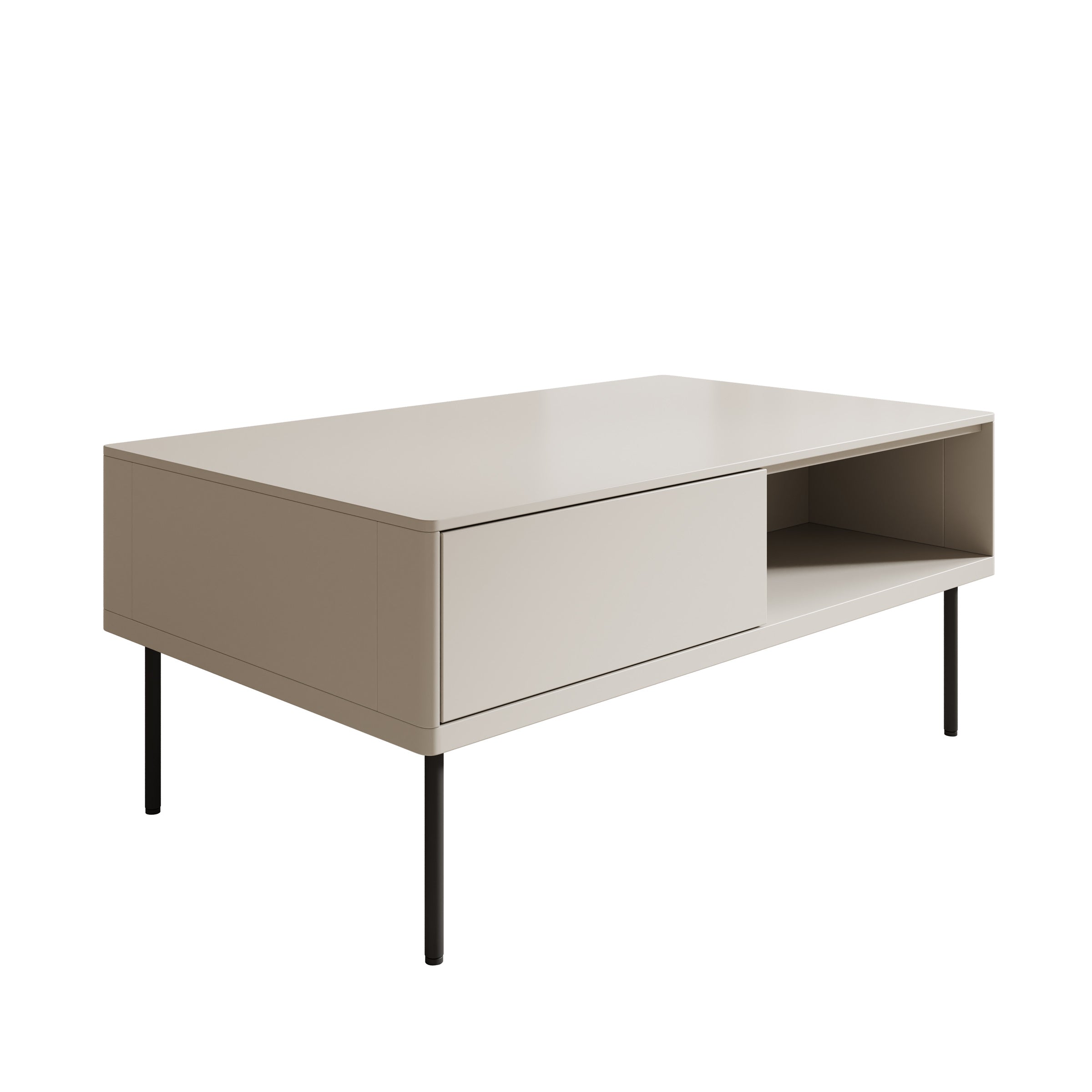 Estrella - Salontafel - Beige - 110x67x48 cm