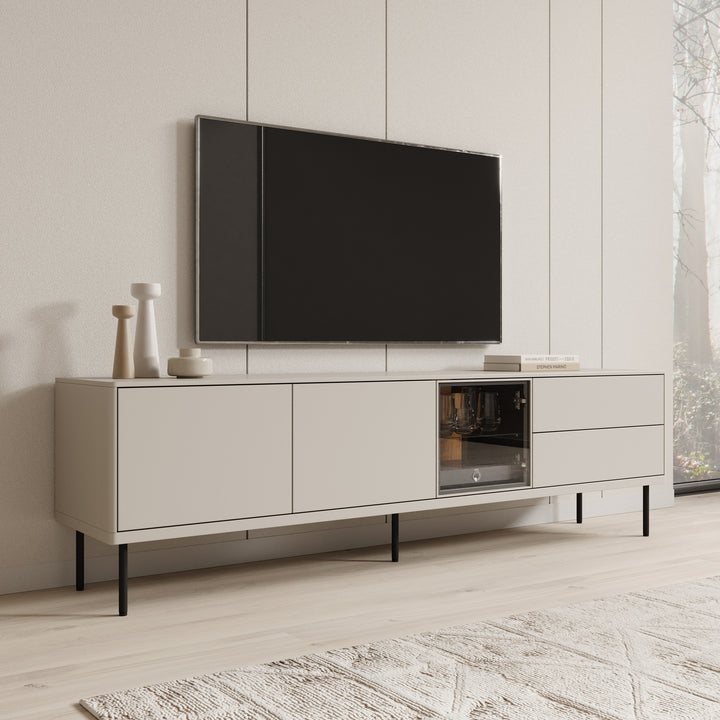 Estrella - TV-Meubel - Beige - 194x41x56 cm