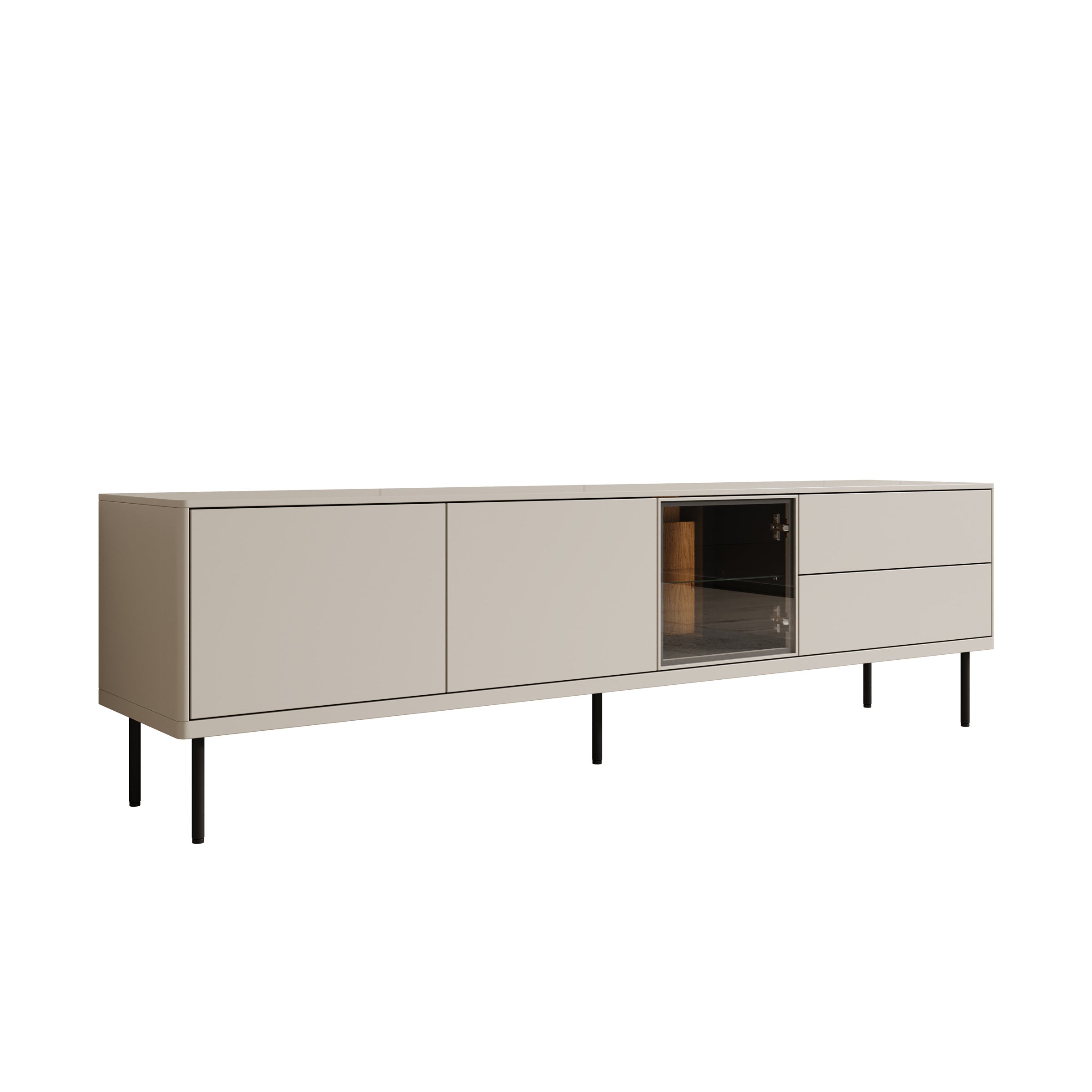 Estrella - TV-Meubel - Beige - 194x41x56 cm