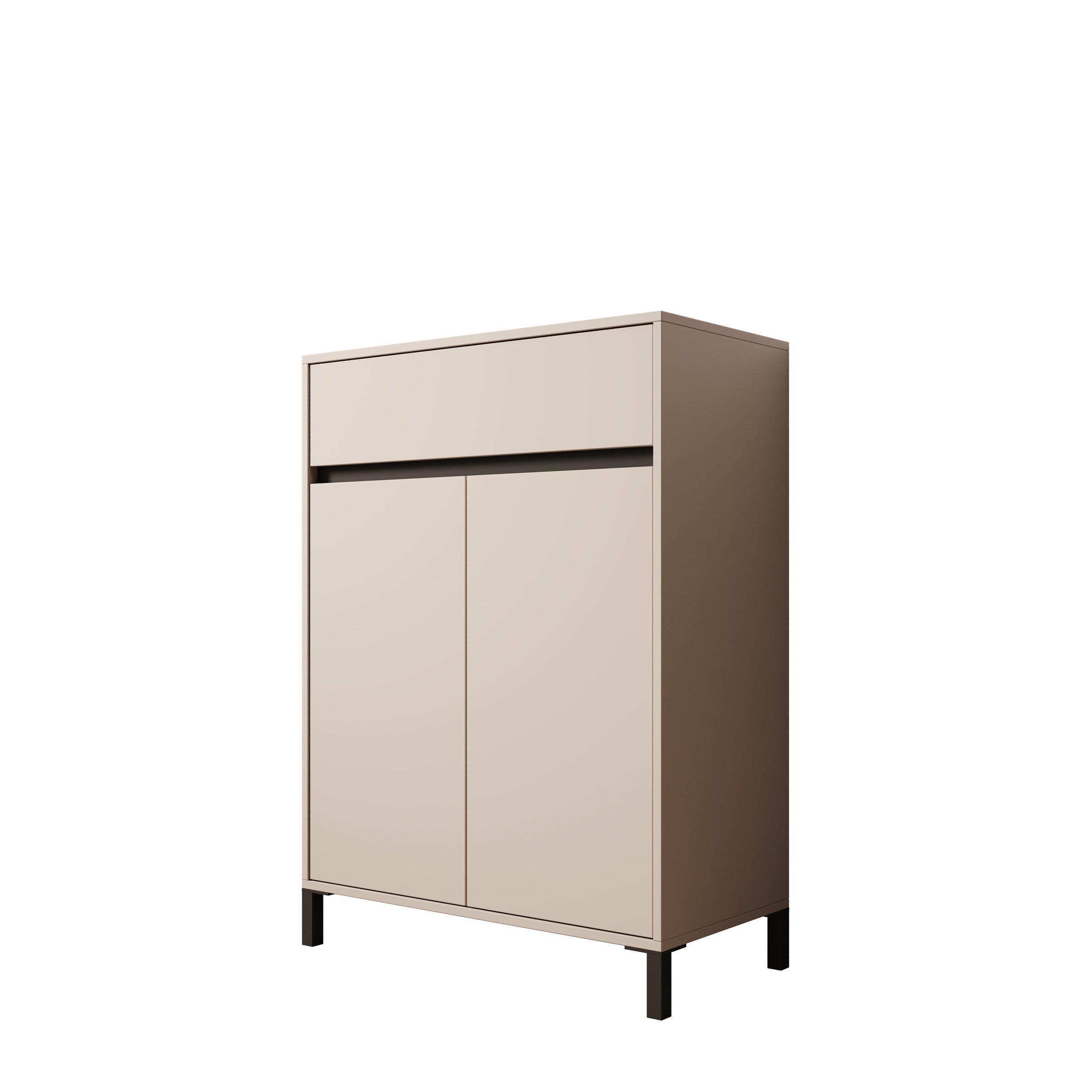 Finta - Schoenenkast - Beige - 80x40x110 cm