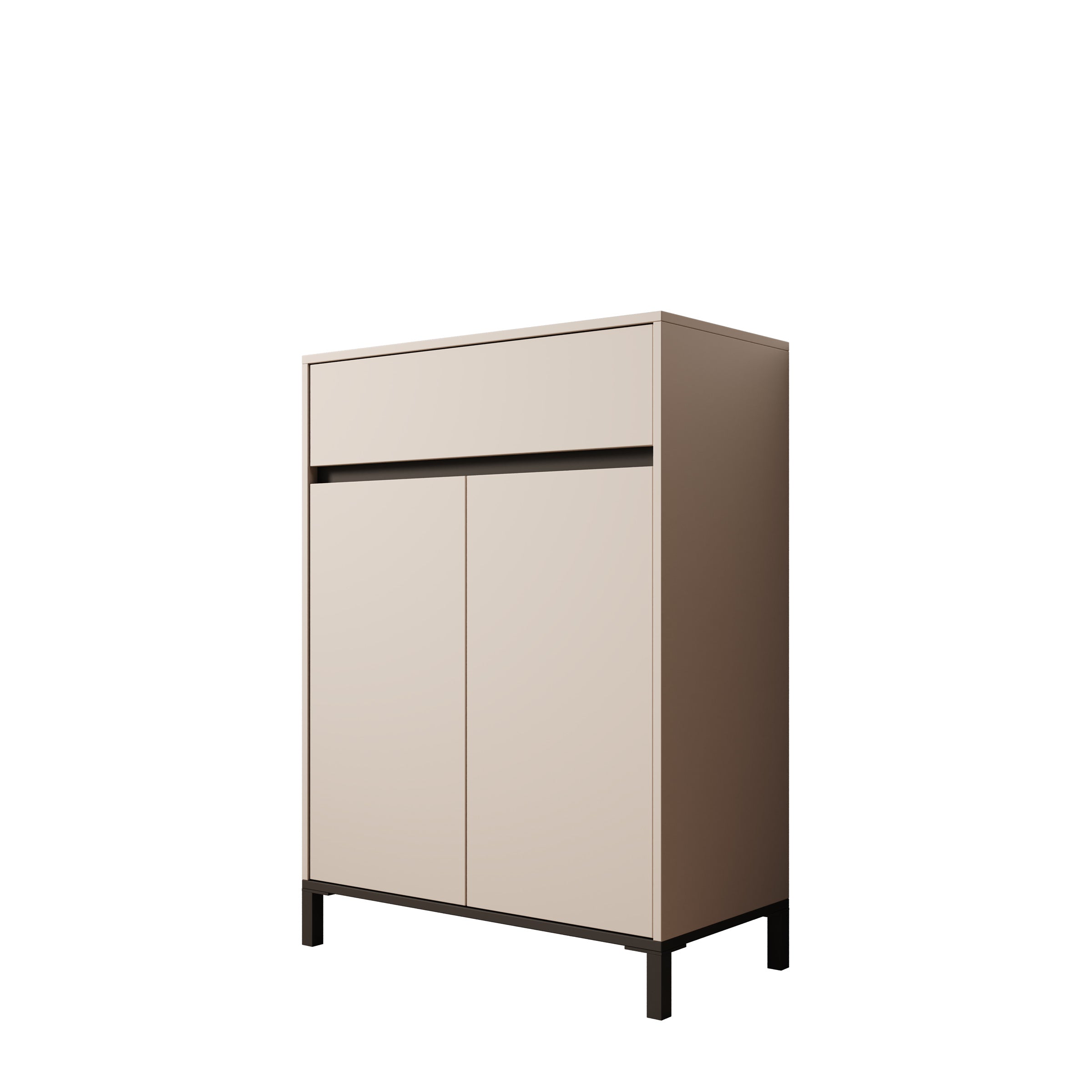 Finta - Schoenenkast - Beige - 80x40x110 cm