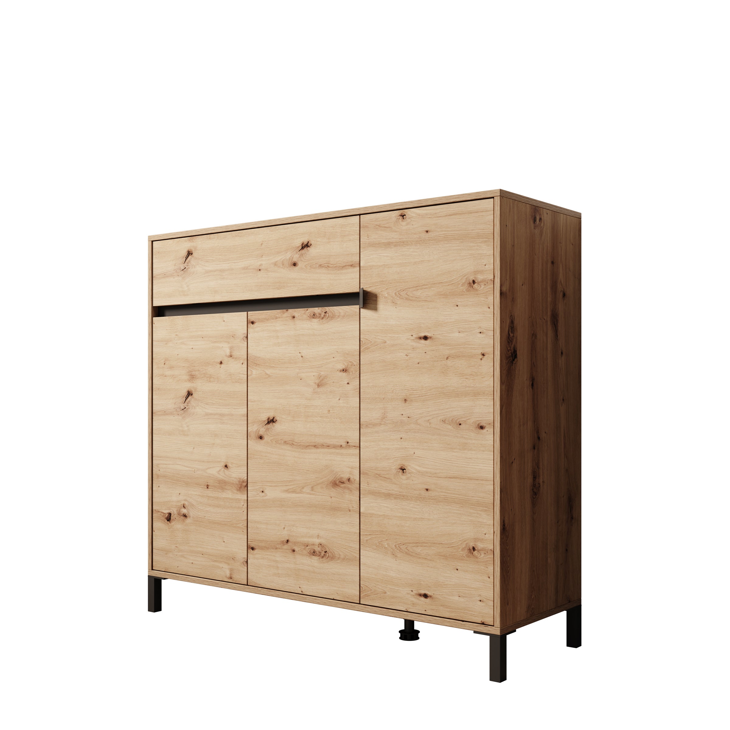 Finta - Schoenenkast - Eiken - 119x40x110 cm