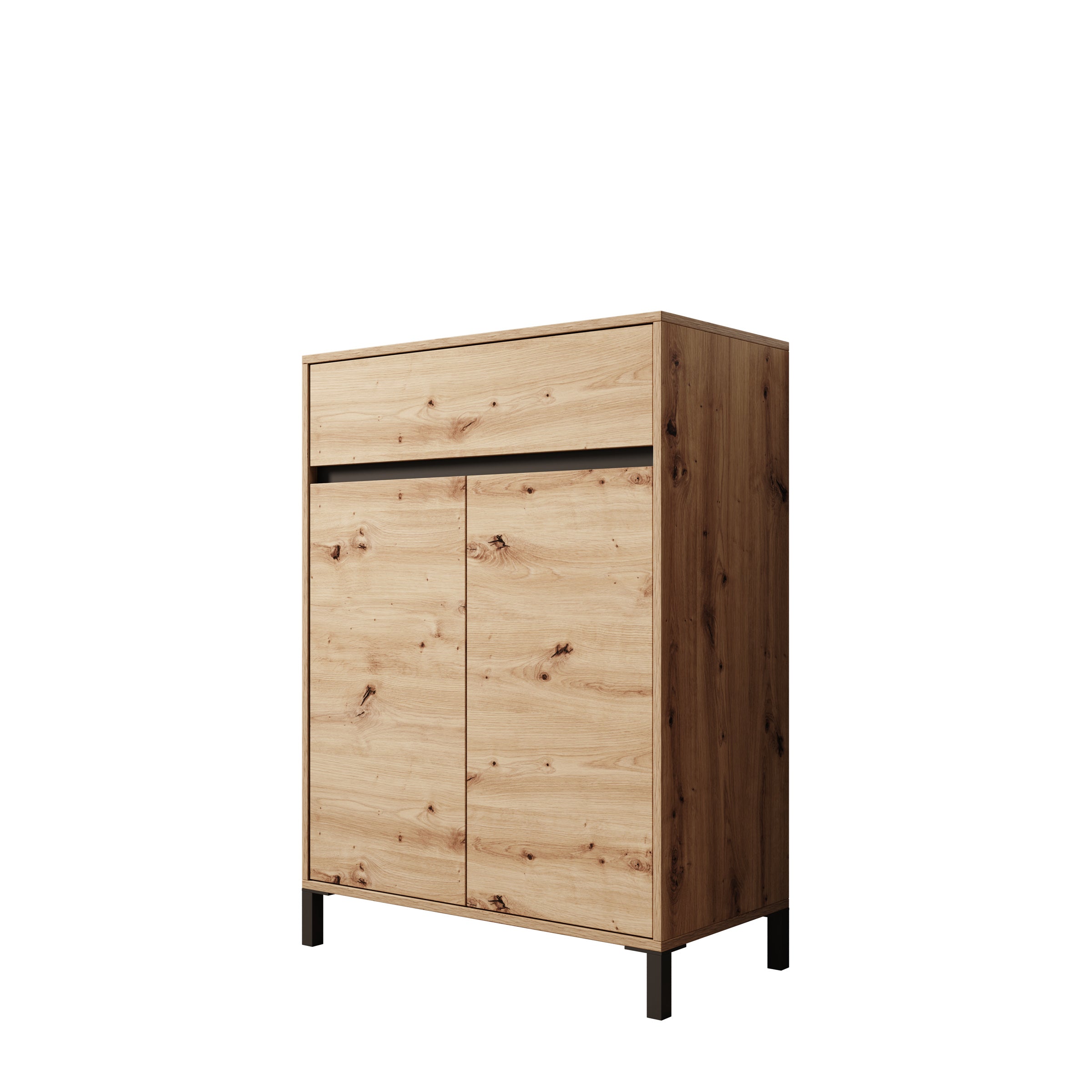 Finta - Schoenenkast - Eiken - 80x40x110 cm