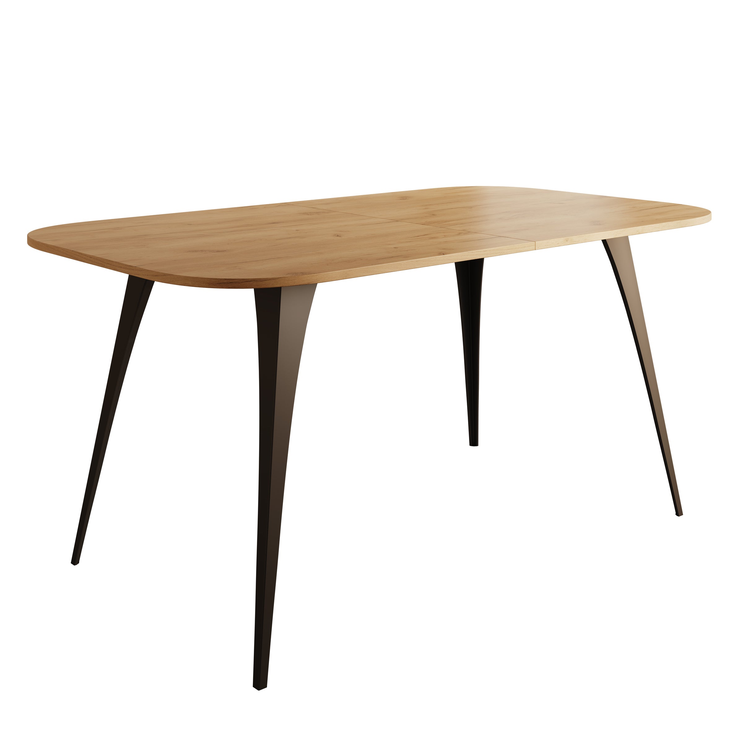 Flix - Eetkamertafel - Eiken - 160x90x76 cm