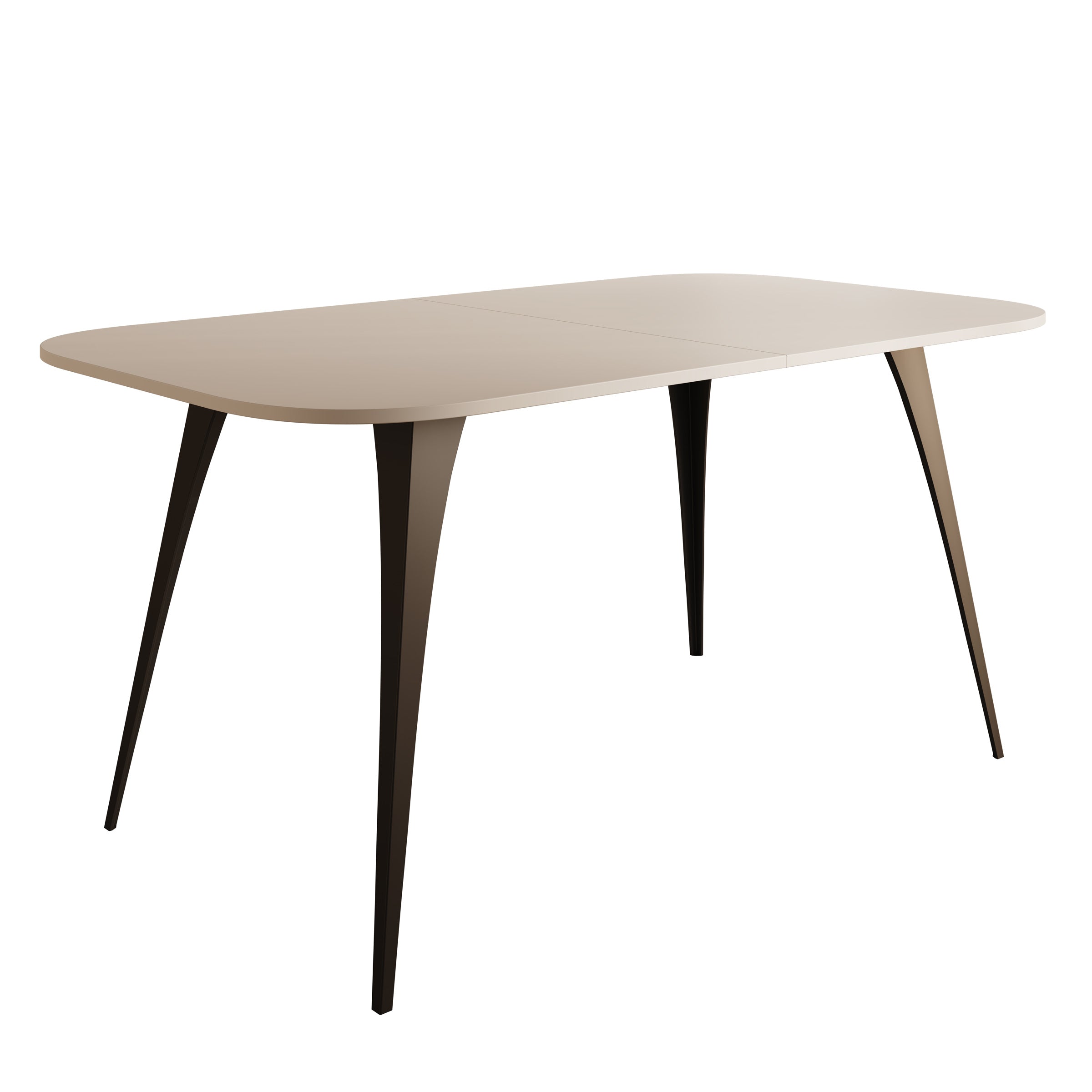 Flix - Eetkamertafel - Wit - 160x90x76 cm