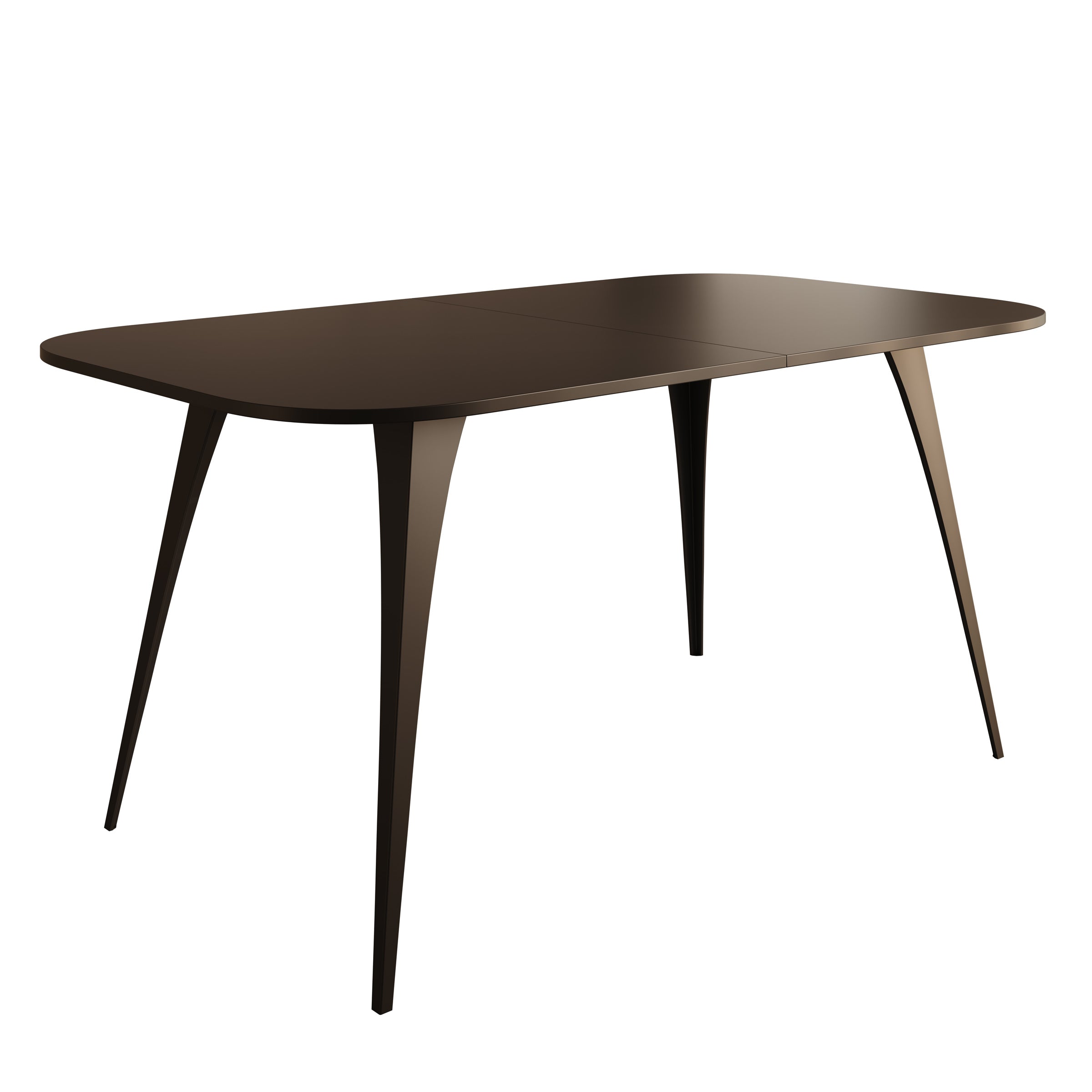 Flix - Eetkamertafel - Zwart - 160x90x76 cm
