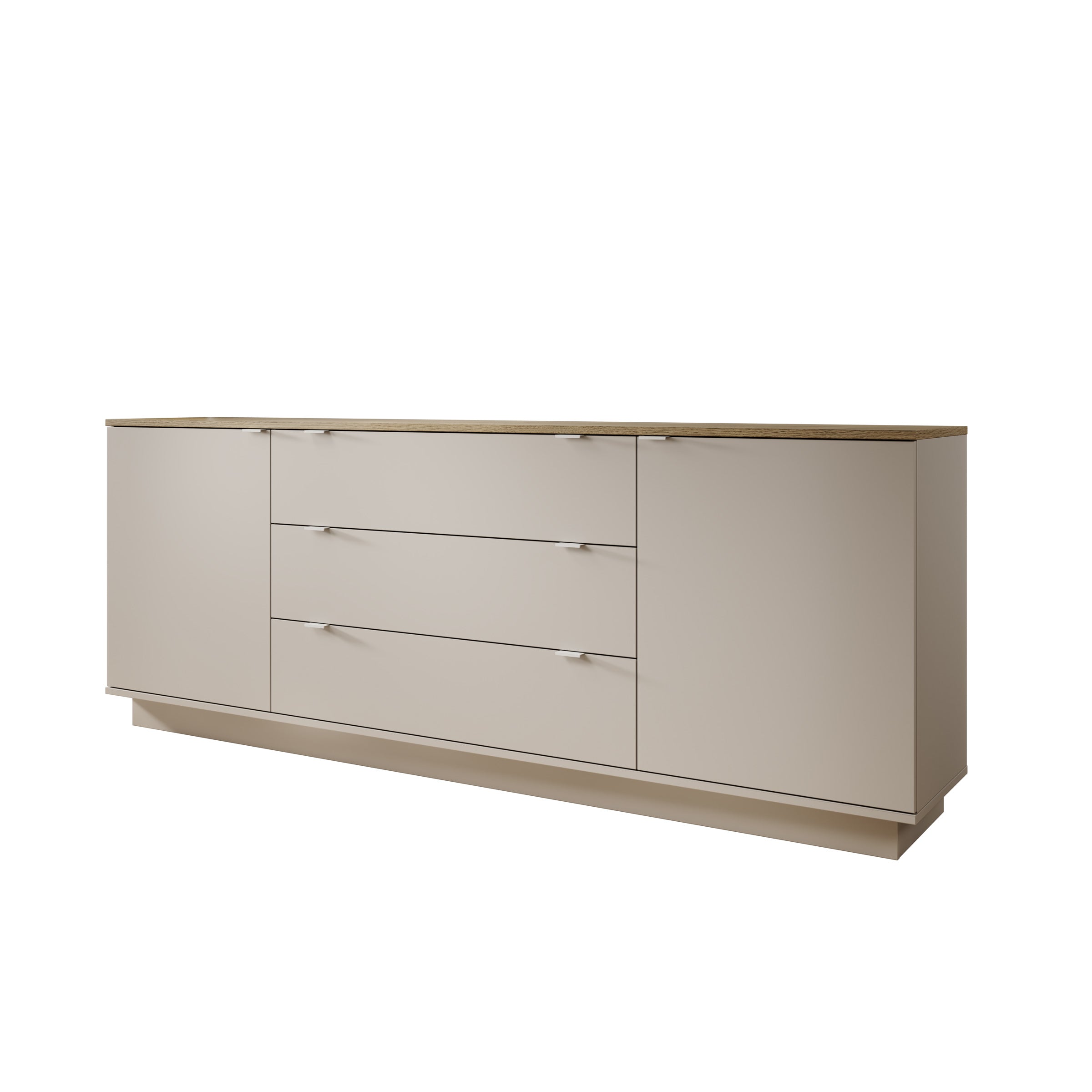 Galeno - Dressoir - Beige - 225x41x86 cm